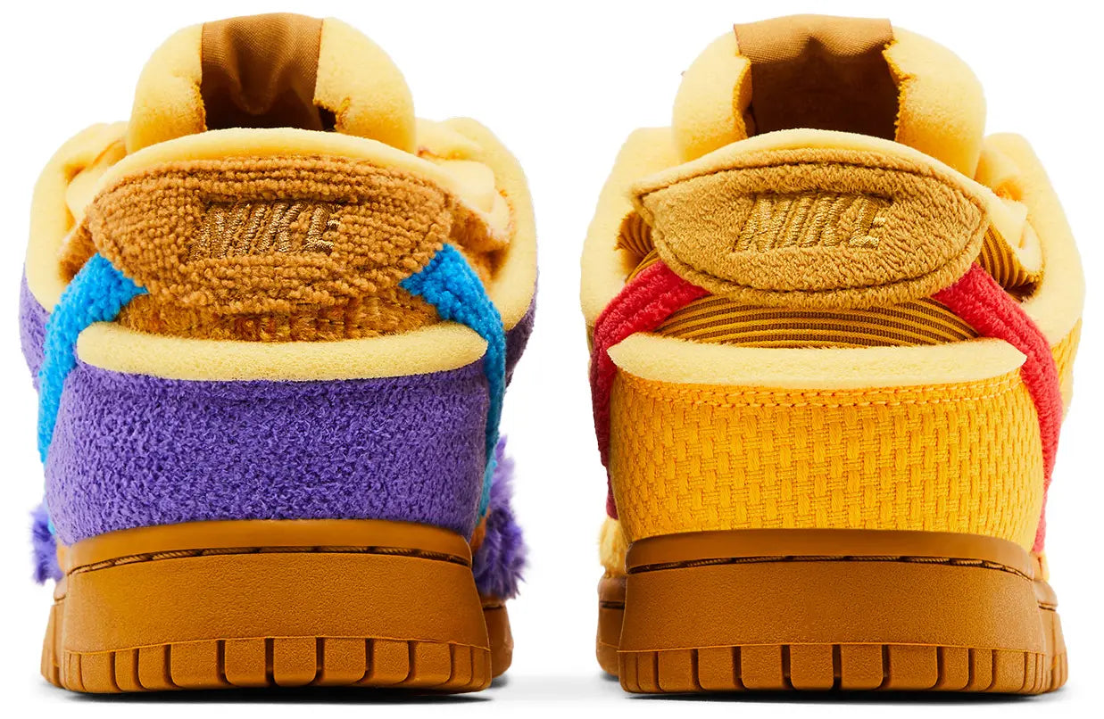 CPFM x Nike Dunk Low Psychic Purple sneaker, sole view