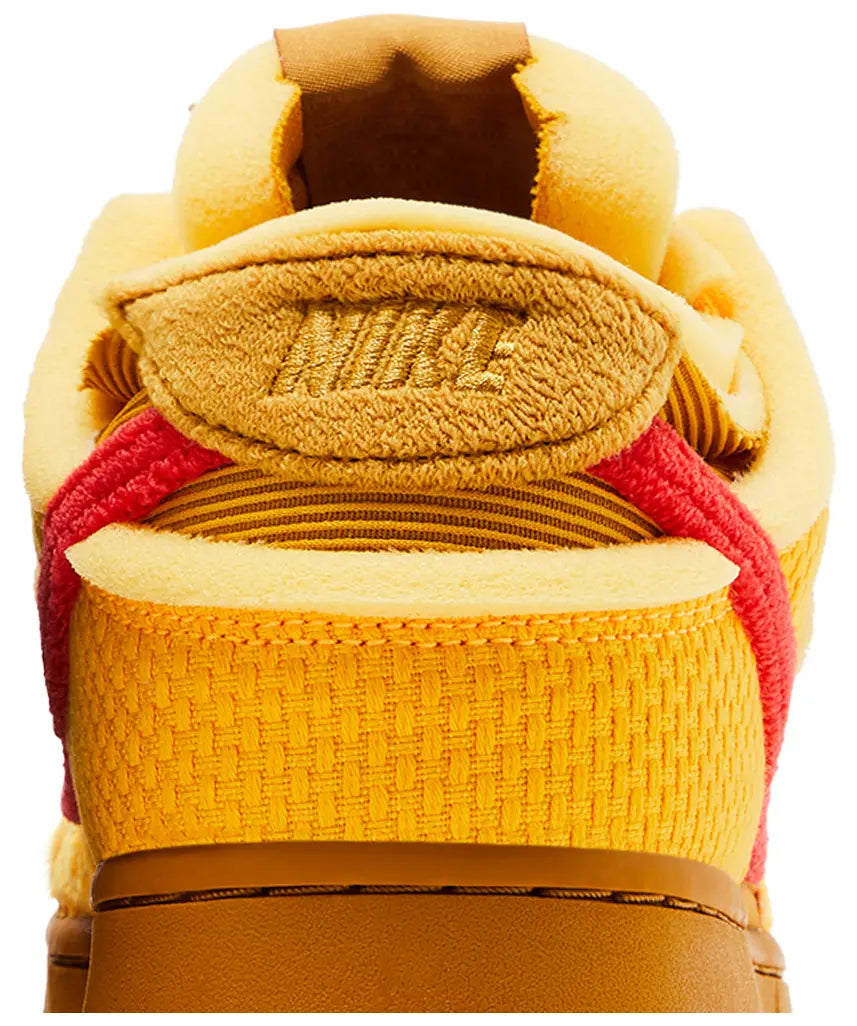 CPFM x Nike Dunk Low Psychic Purple sneaker, detail view