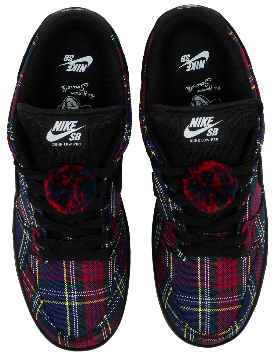 Nardwuar x Nike Dunk Low SB sneaker, pair view