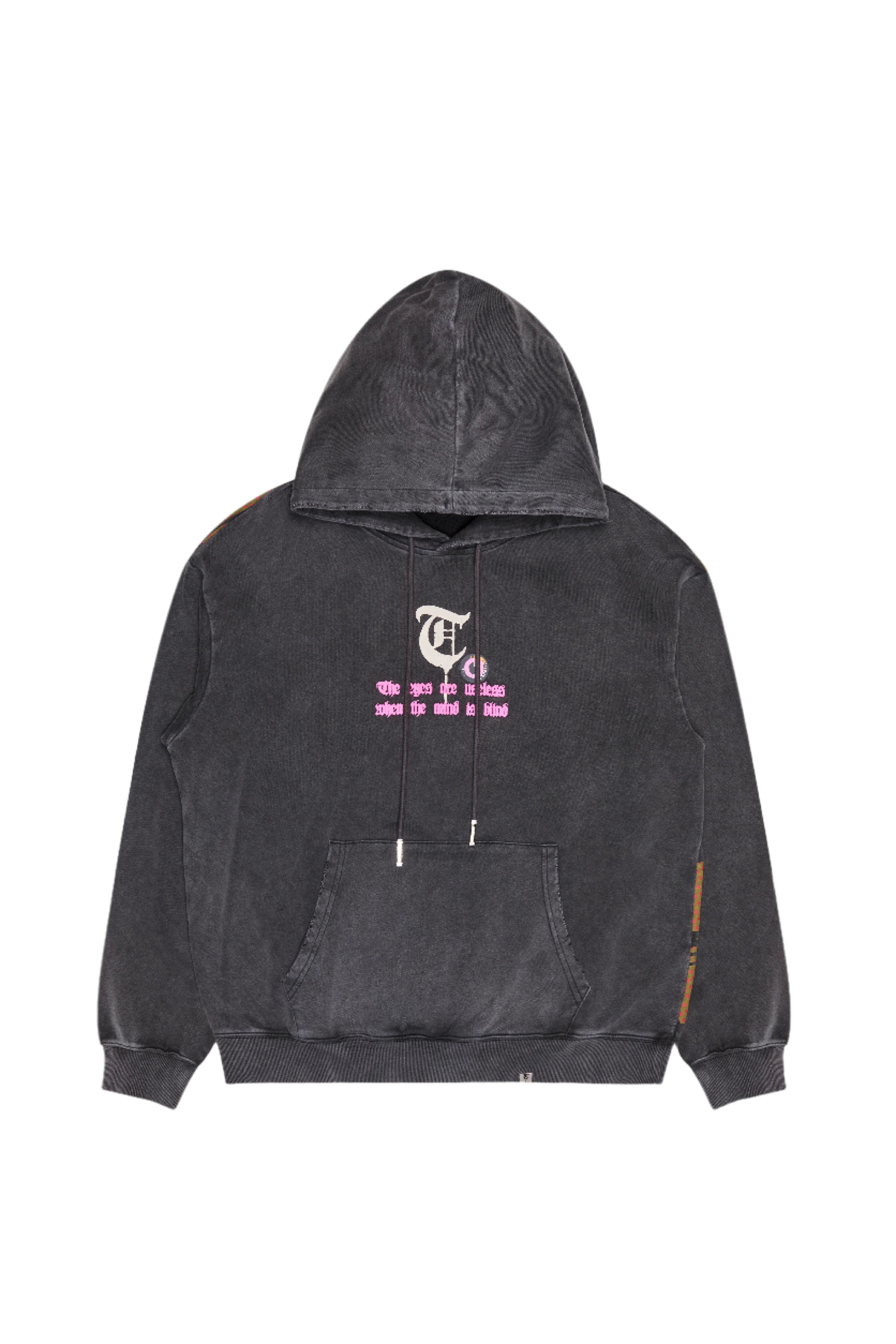 "SEE" Vintage Black Hoodie
