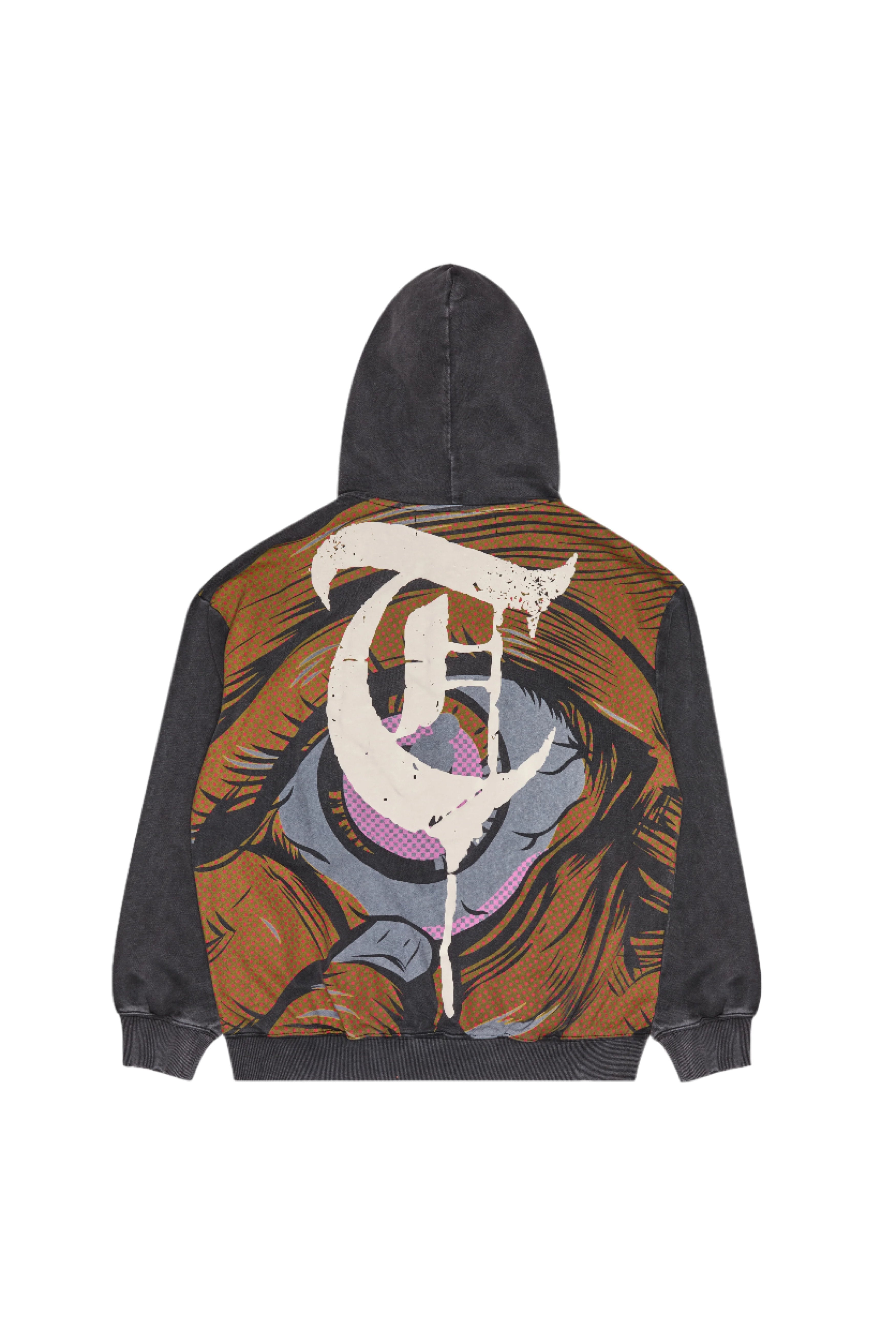 "SEE" Vintage Black Hoodie