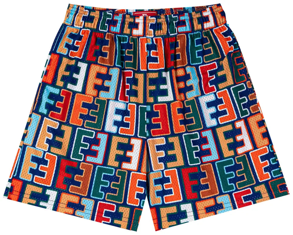 Eric Emanuel EE Basic Short “Navy Multi Monogram”