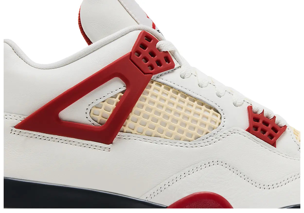 Nigel Sylvester x Air Jordan 4 Brick After Brick sneaker, heel view