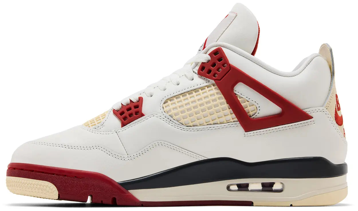 Nigel Sylvester x Air Jordan 4 Brick After Brick sneaker, side view
