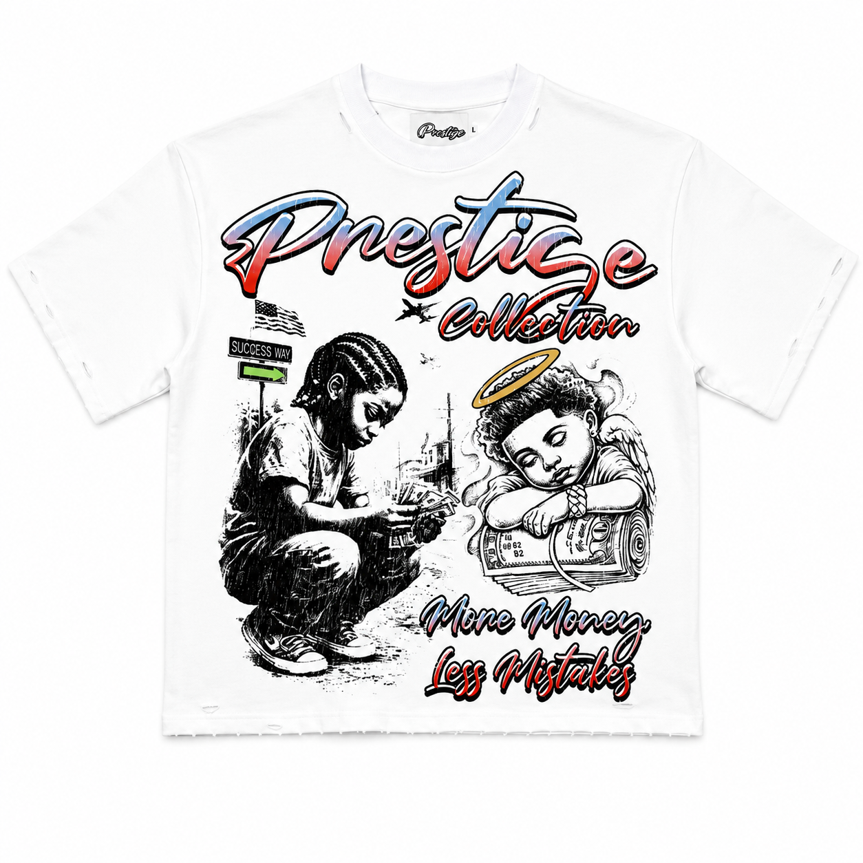 Prestige "More Money Less Mistakes" Tee