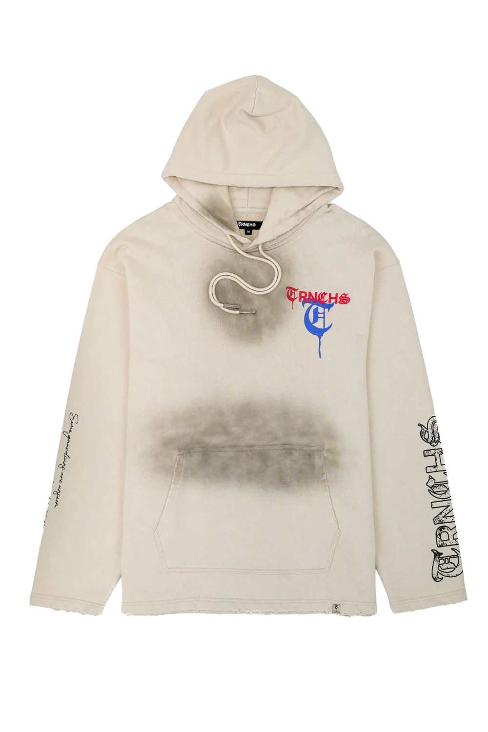 Trnchs "Guided By Ghosts" Hoodie Off White