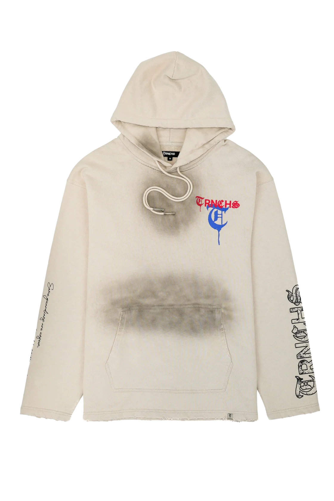 GUIDED BY GHOSTS White Hoodie