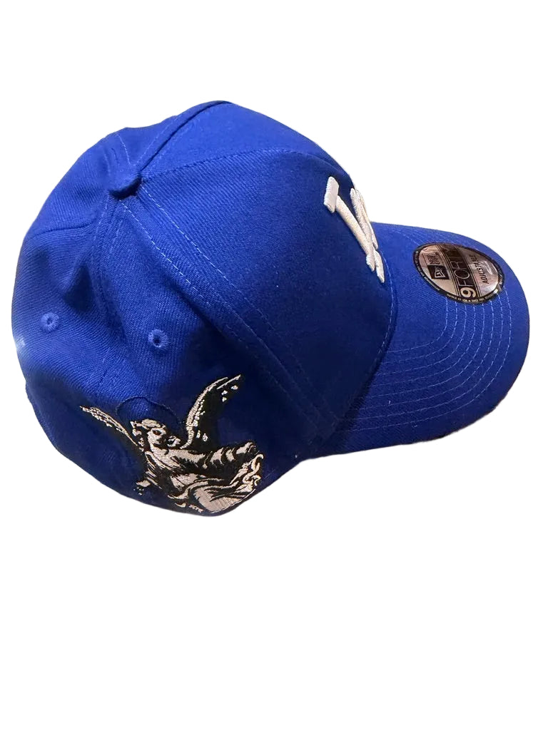 New Era Los Angeles Dodgers 9FORTY A-Frame Side Patch Royal Blue