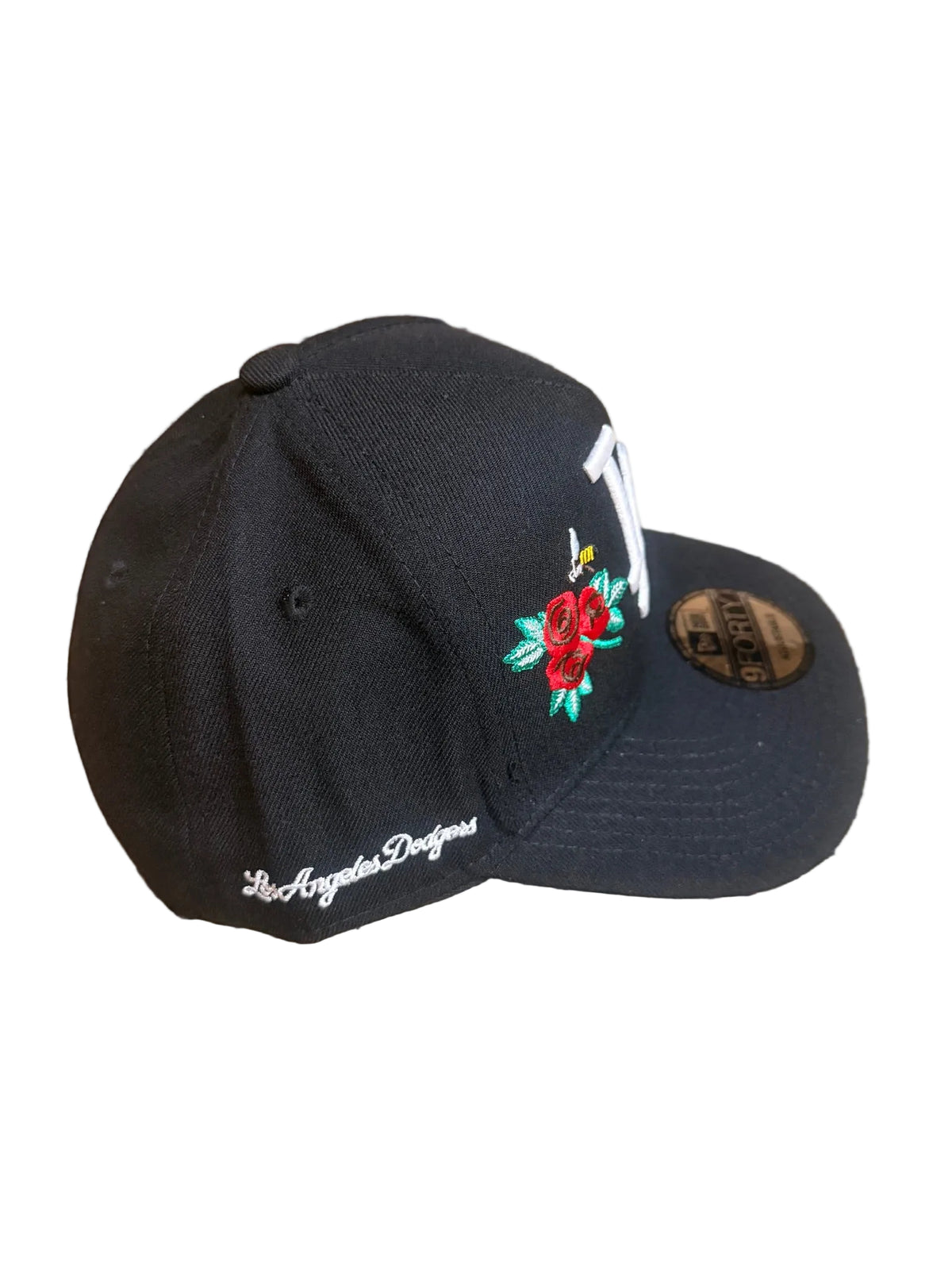 New Era Los Angeles Dodgers 9FORTY A-Frame Rose & Bee Black