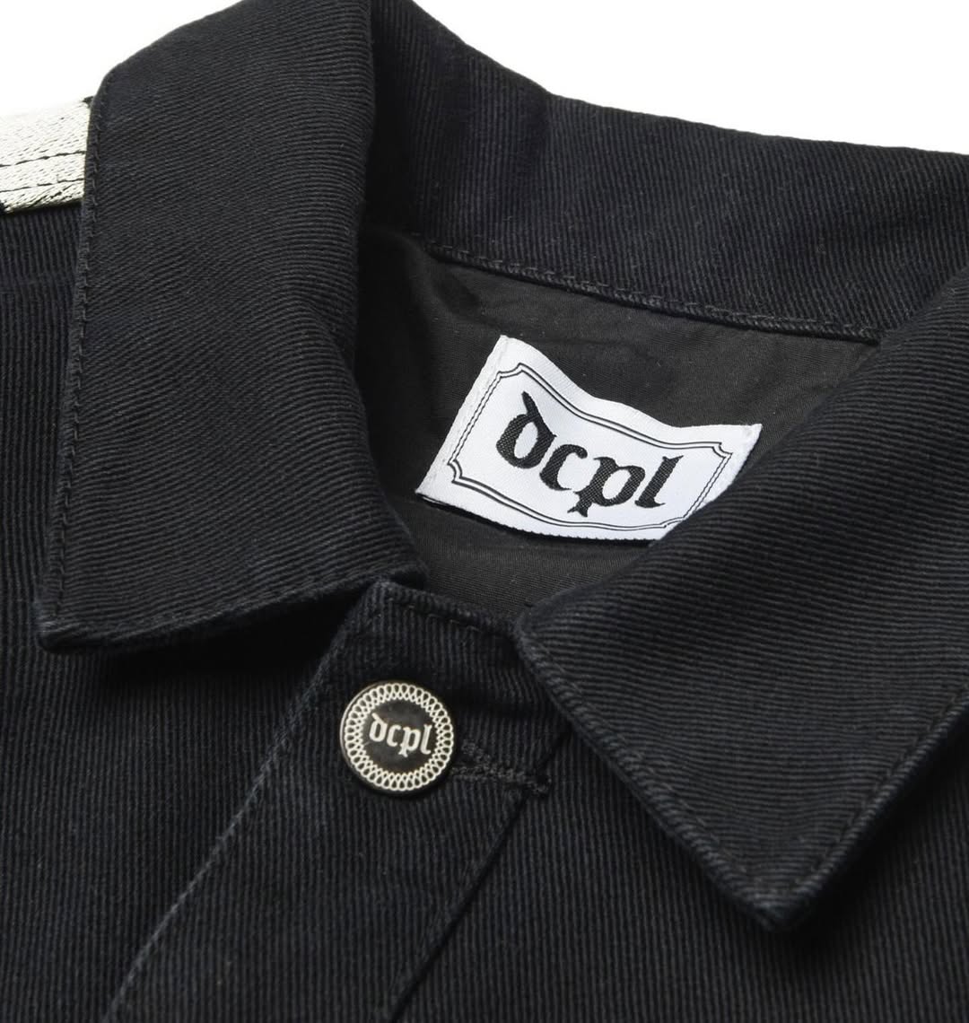 DCPL "Strikes" Jean Jacket Black