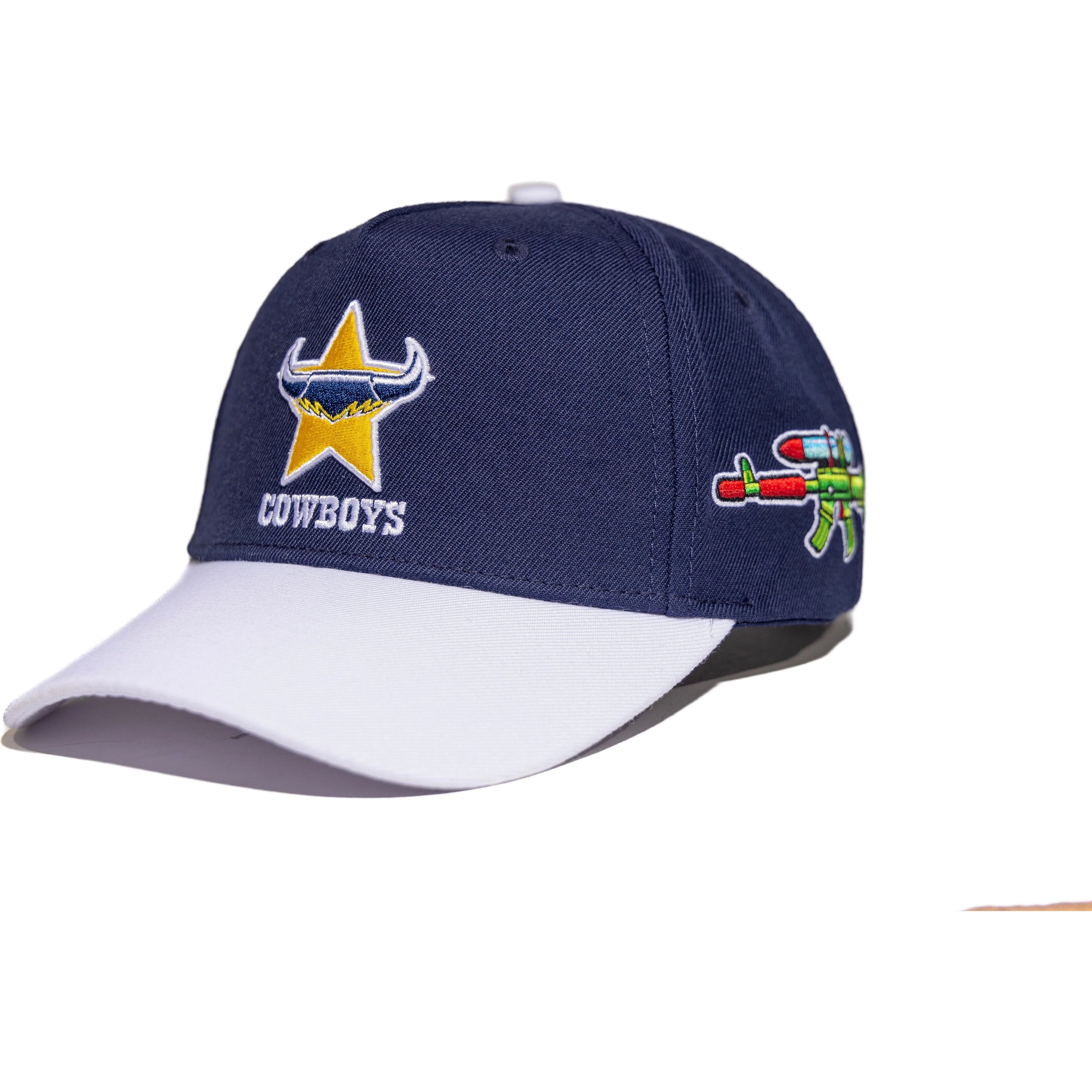 Dallas Cowboys Snapback Hat – Navy & White Adjustable Cap
