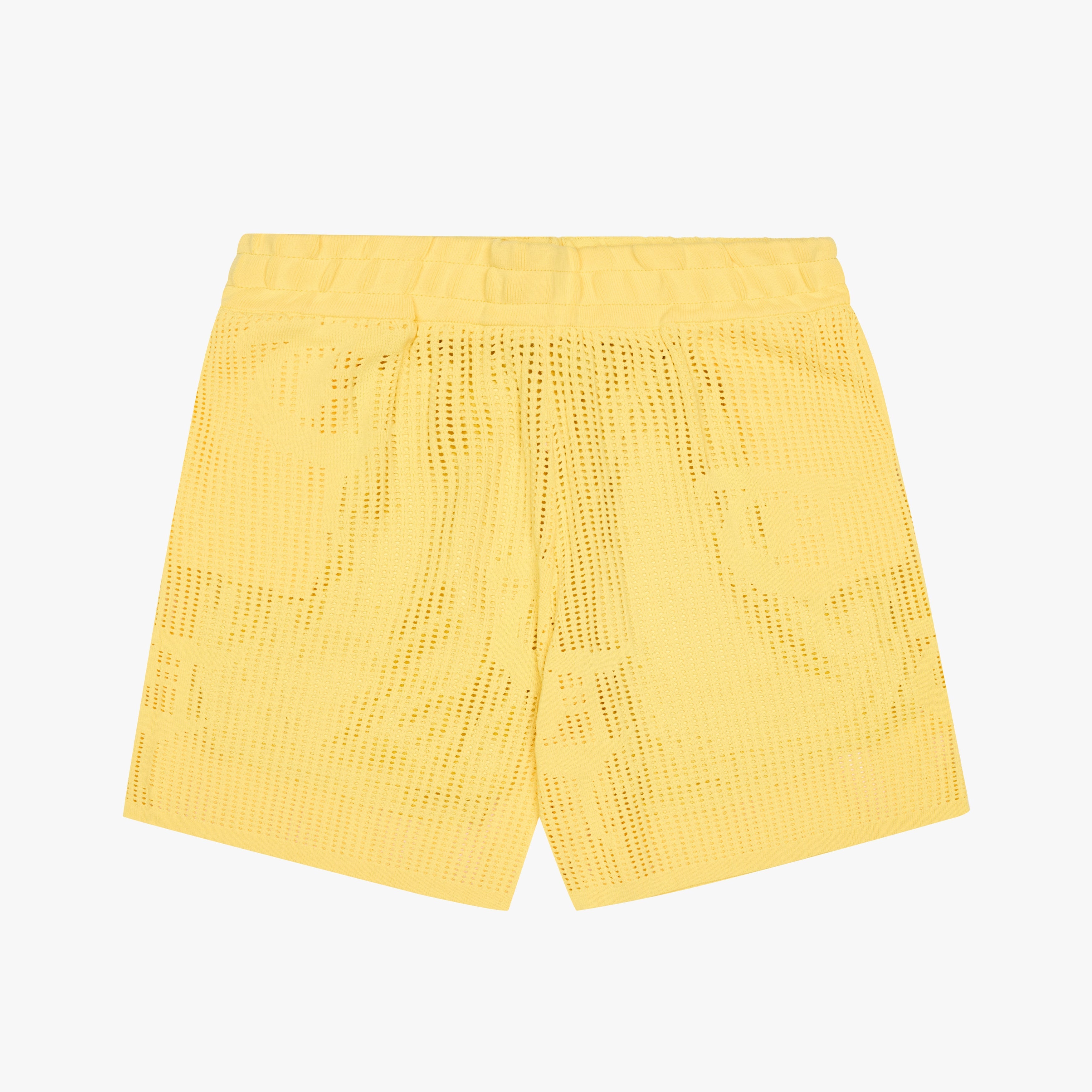 "BAHR" Light Yellow Shorts