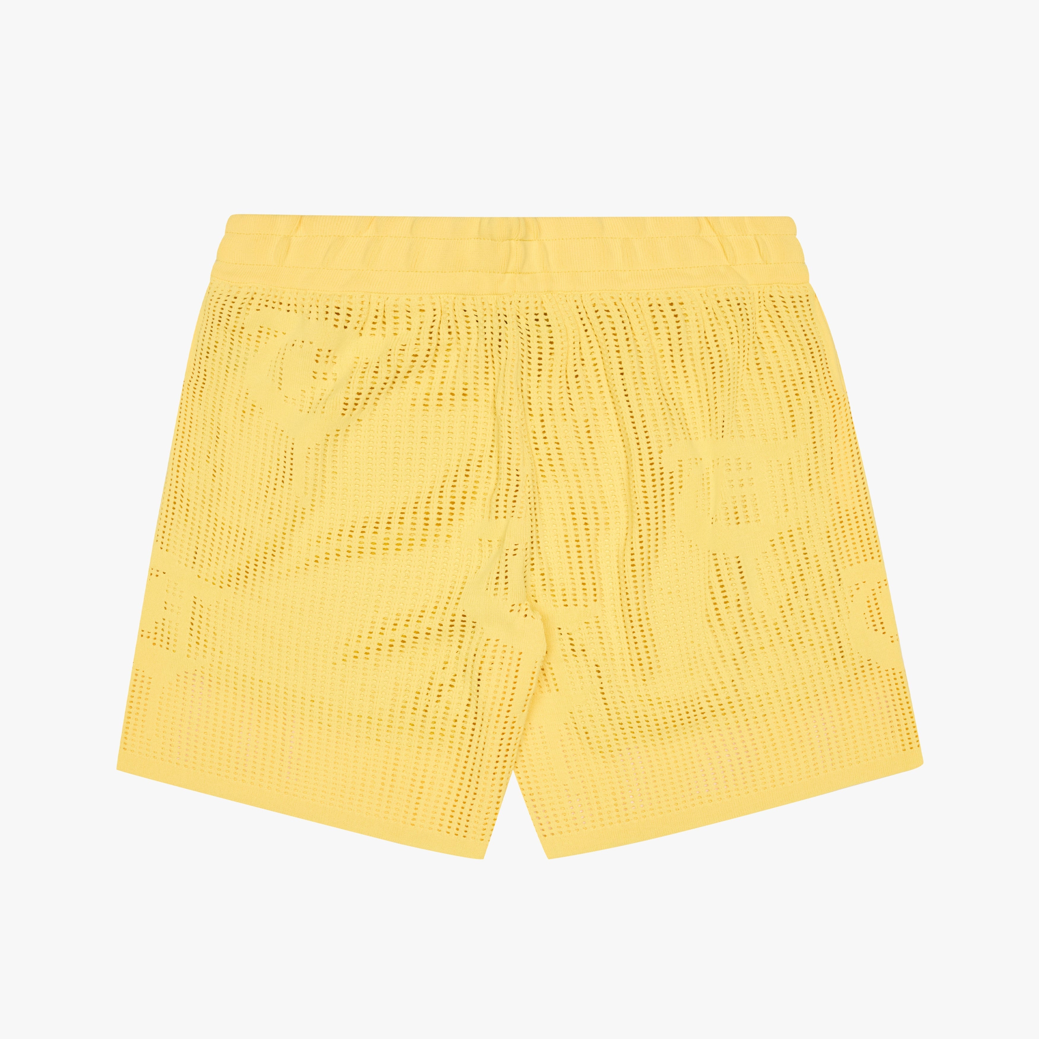 "BAHR" Light Yellow Shorts