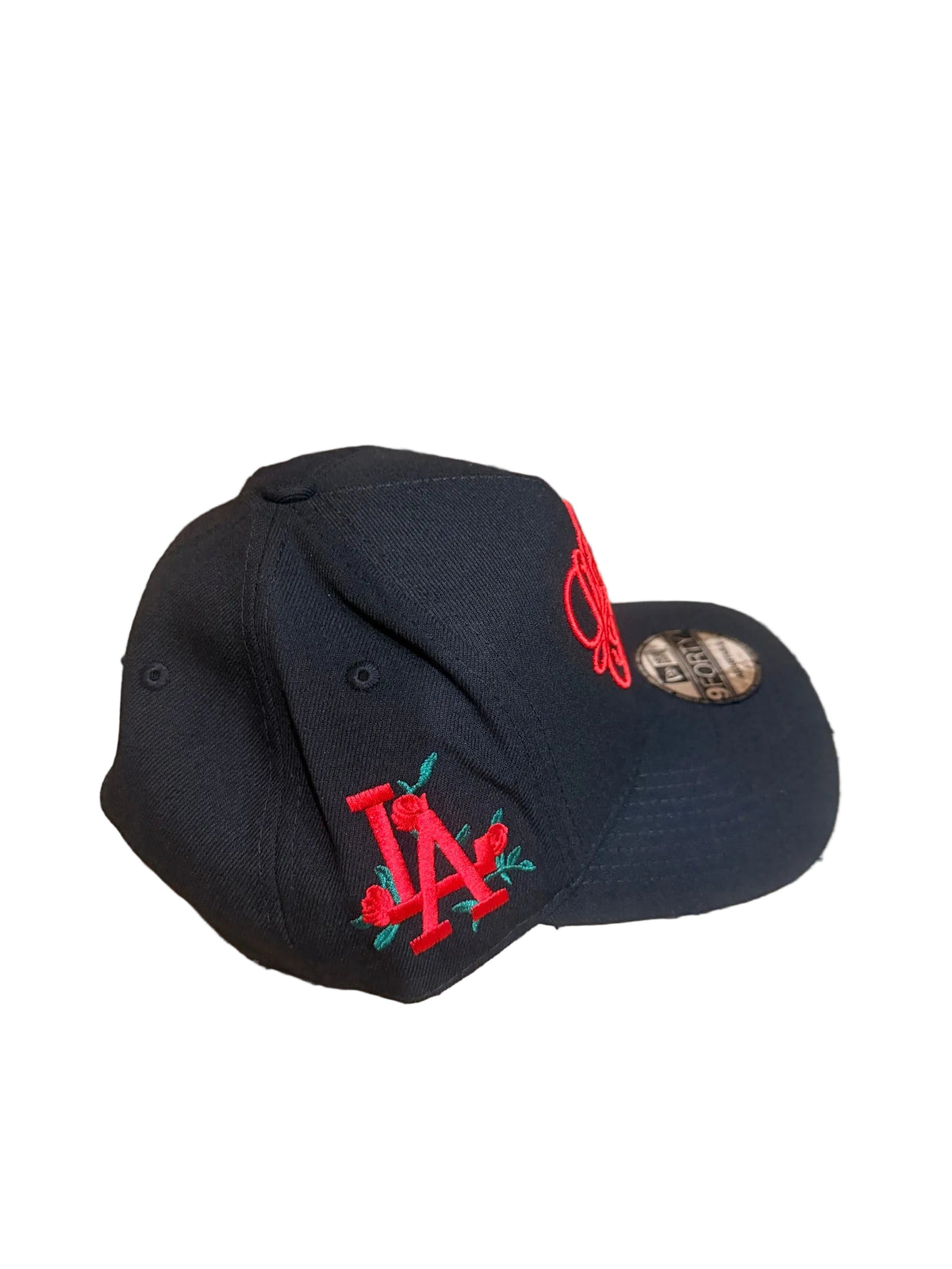 New Era Los Angeles Dodgers 9FORTY A-Frame Red Script Black