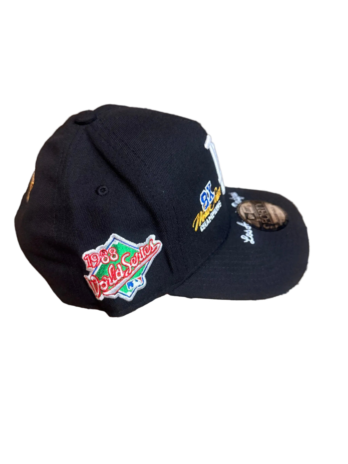 New Era Los Angeles Dodgers 9FORTY A-Frame 8X Champions Black