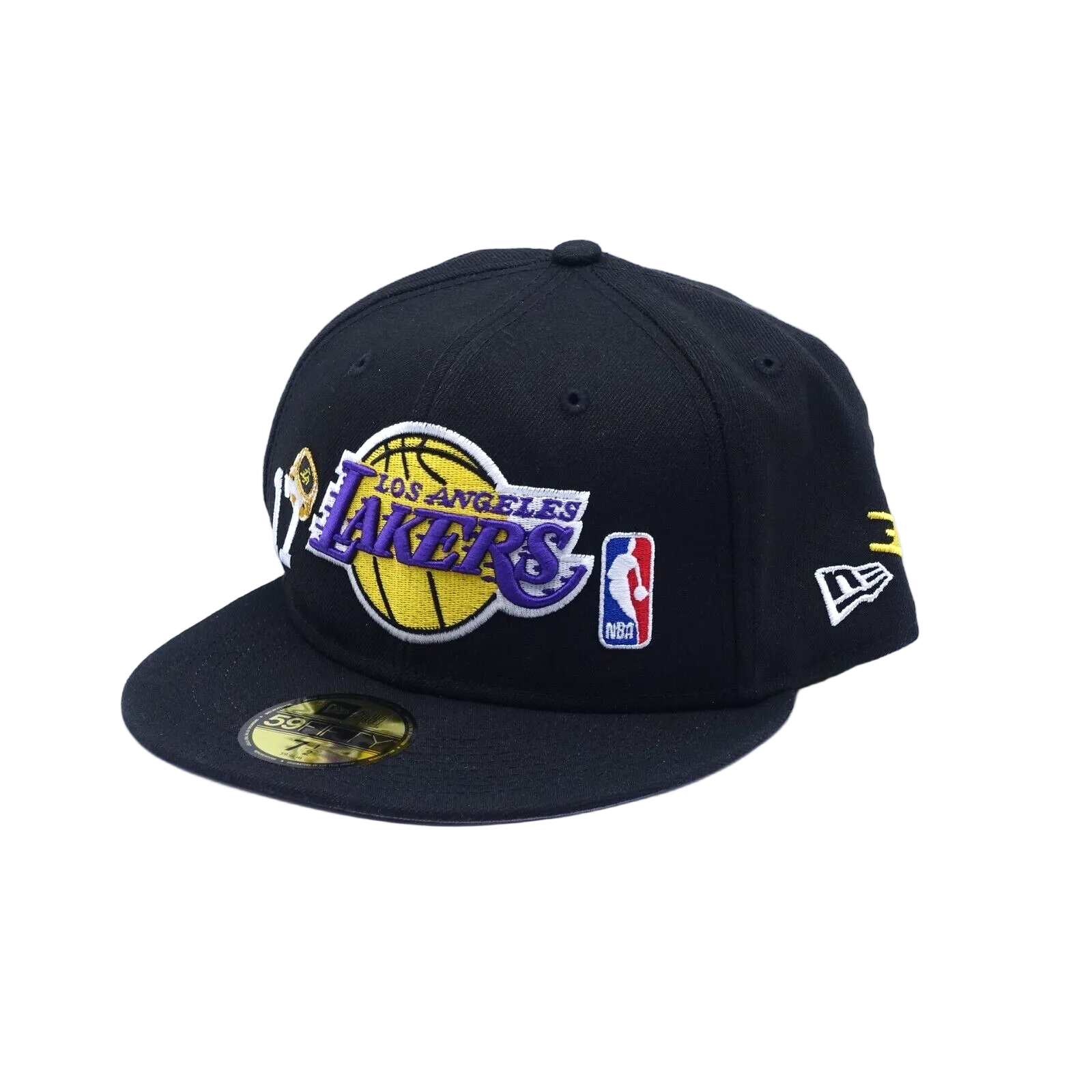 New Era Los Angeles Lakers NBA 59FIFTY Fitted Hat Black