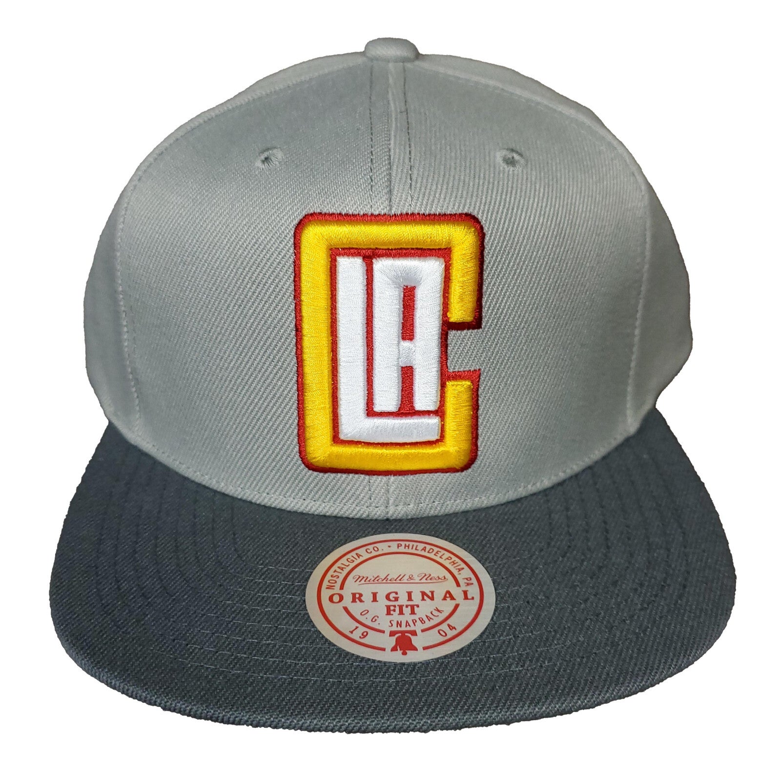 LA Clippers Grey Snapback Hat