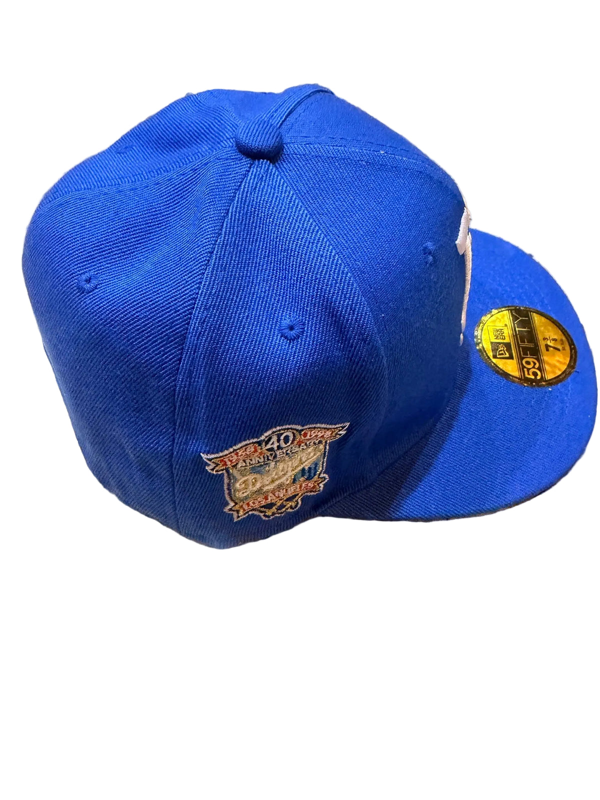 New Era Los Angeles Dodgers 59FIFTY Side Patch Royal Blue