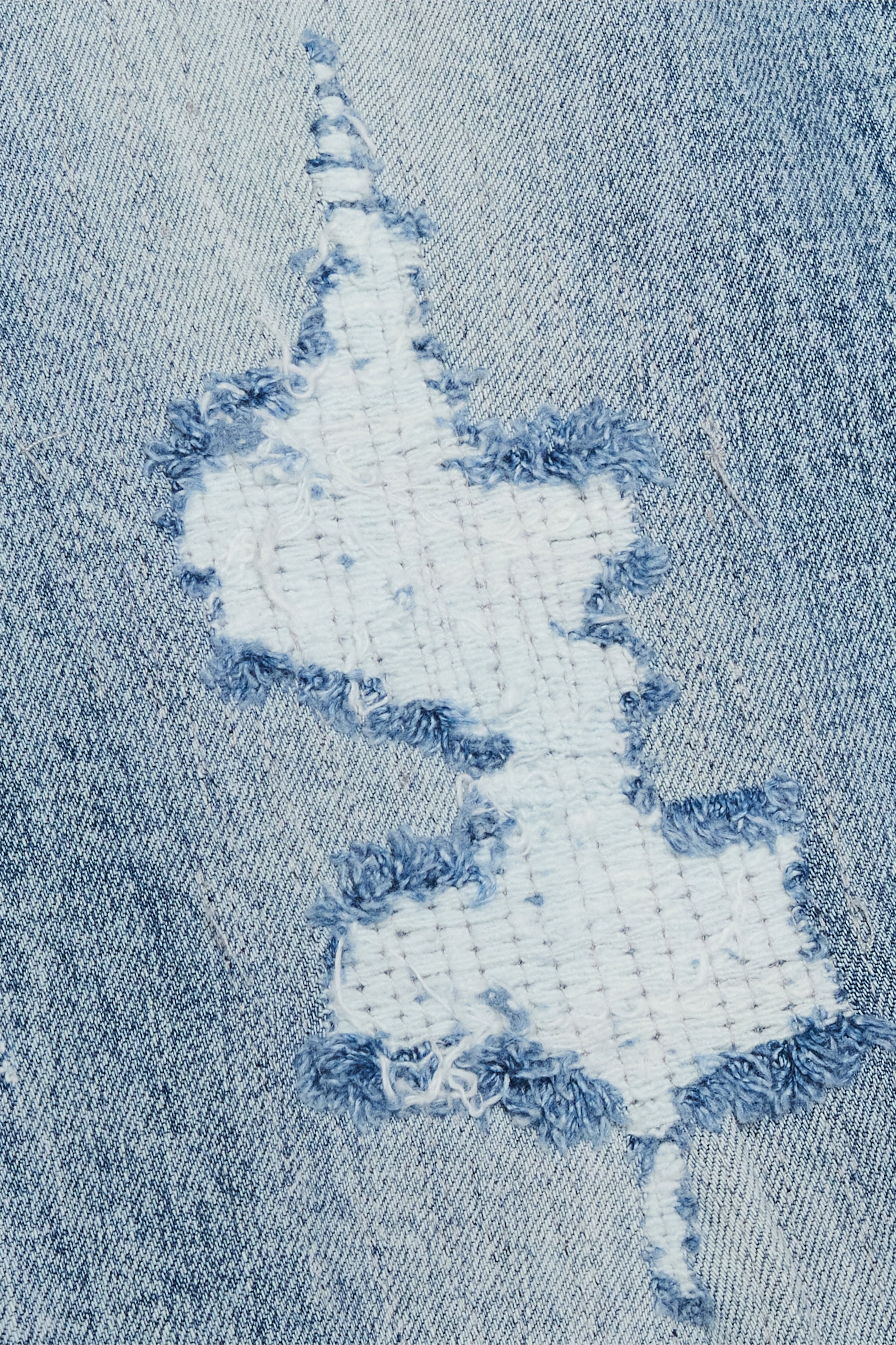 "SAYYAN" Blue Wash Skinny Denim