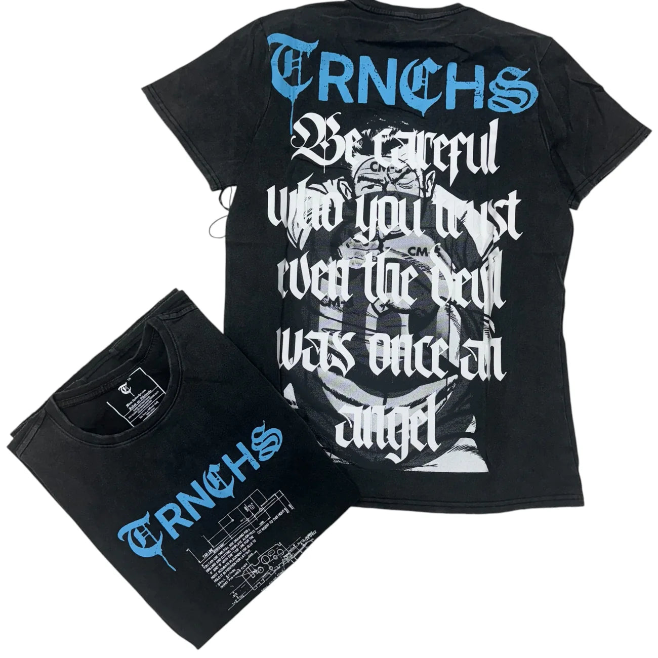 Trnchs "Target" Tee Vintage Black