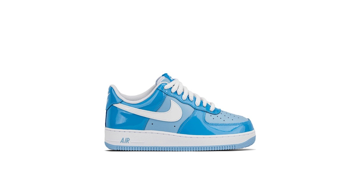Nike Air Force 1 Low Patent Blue/White