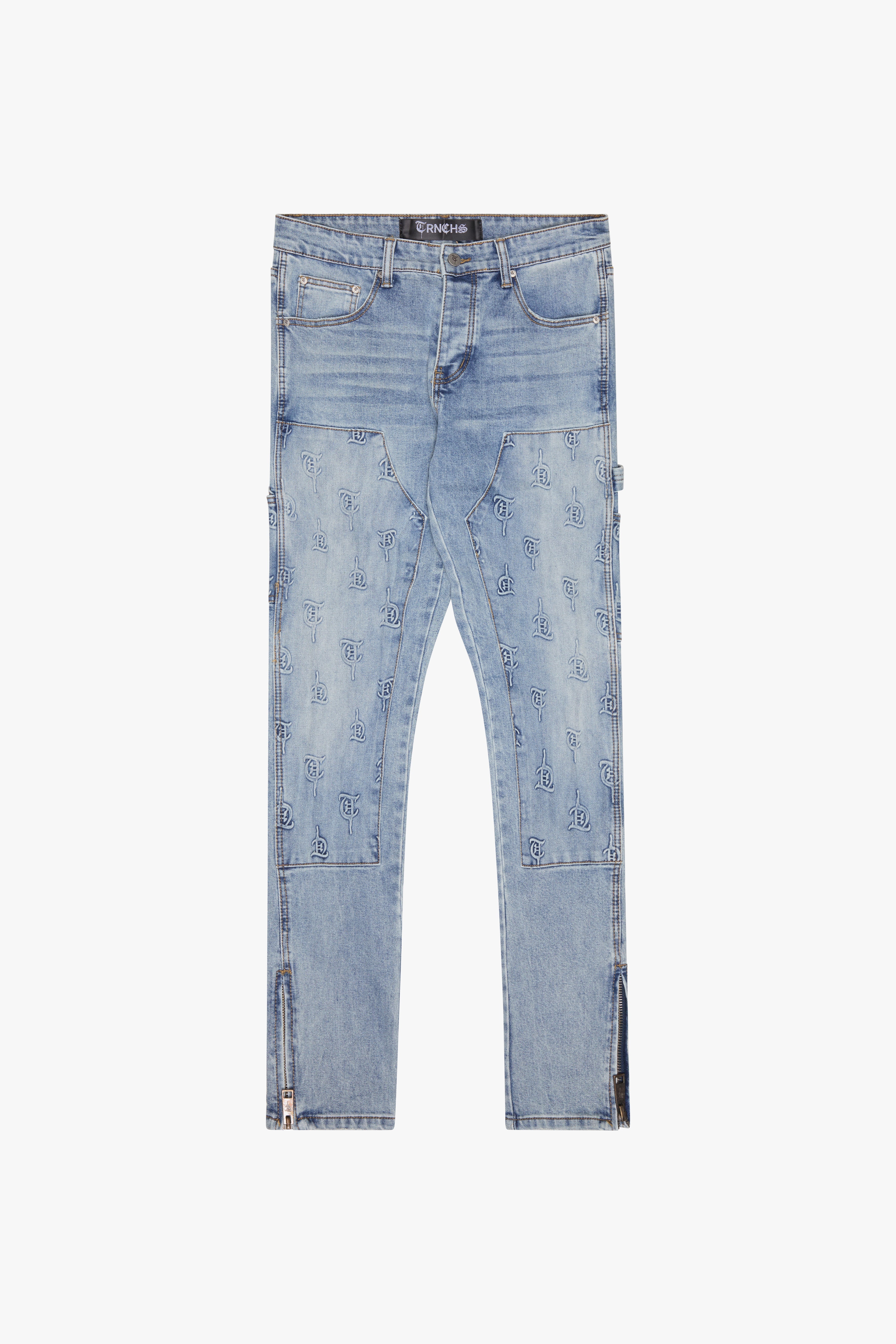 "BOUJIE'S" Blue Skinny  Denim