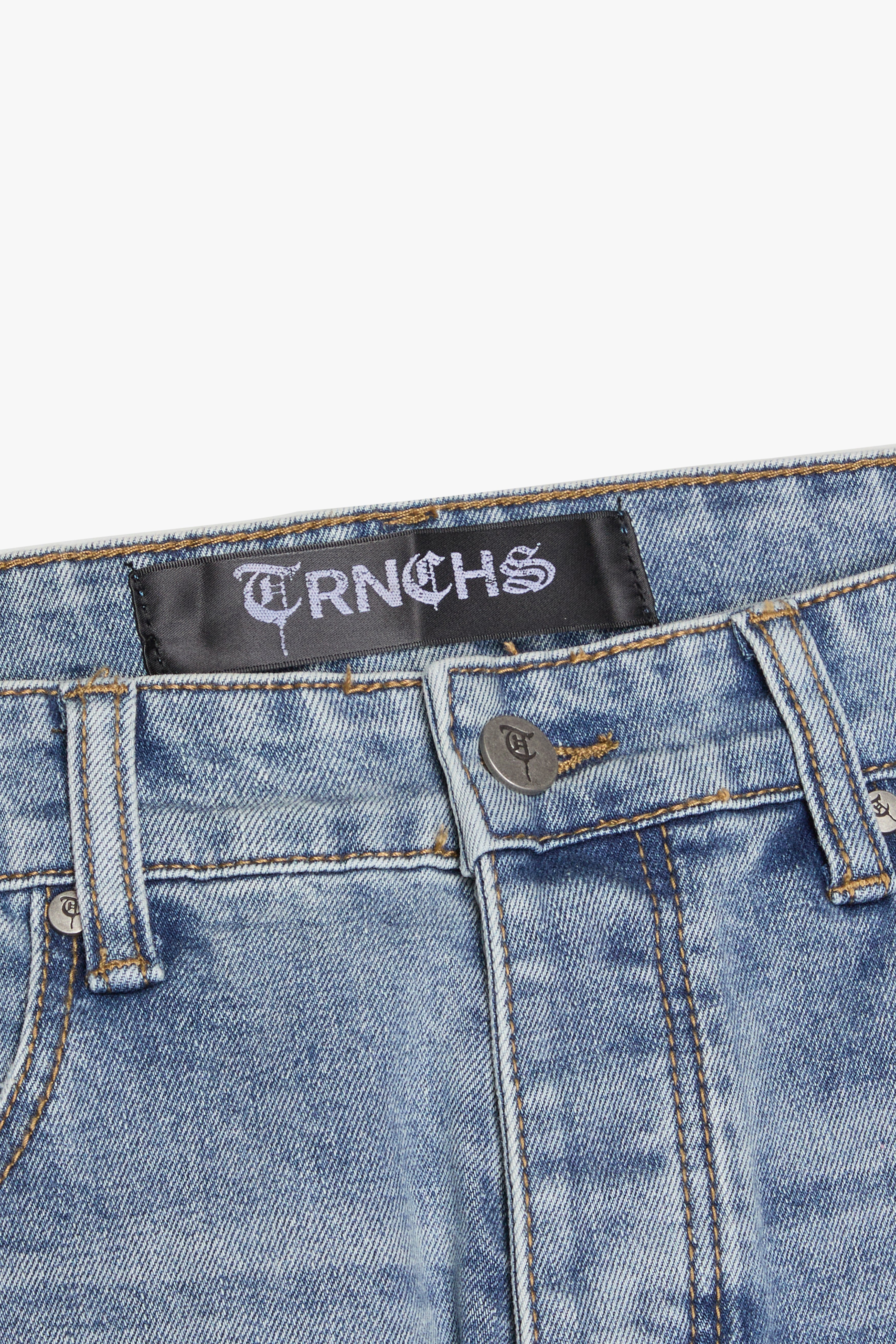 "BOUJIE'S" Blue Skinny  Denim