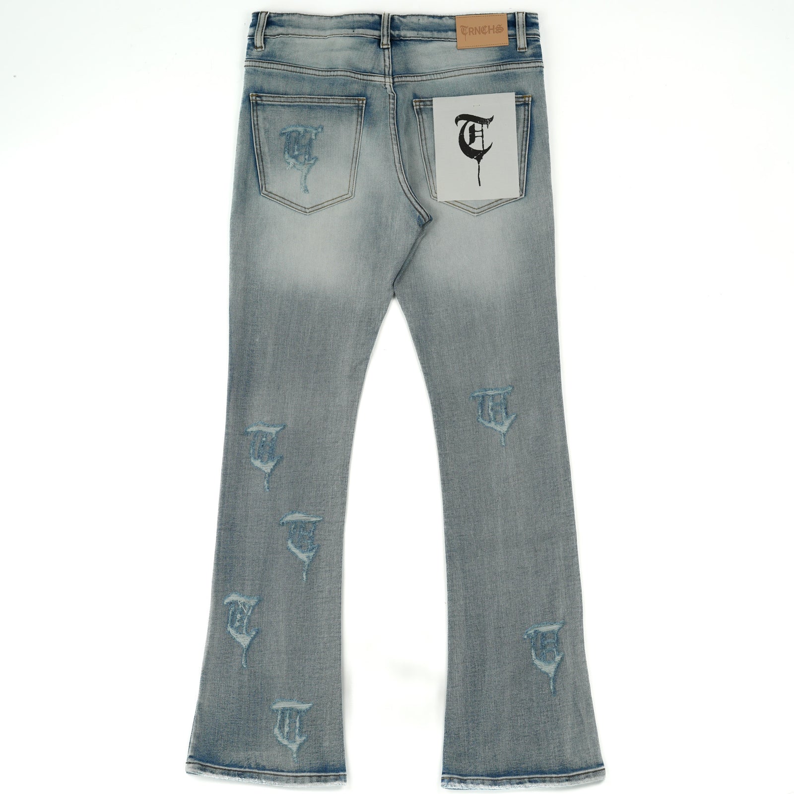 Trnchs "Amalia" Stacked Light Blue