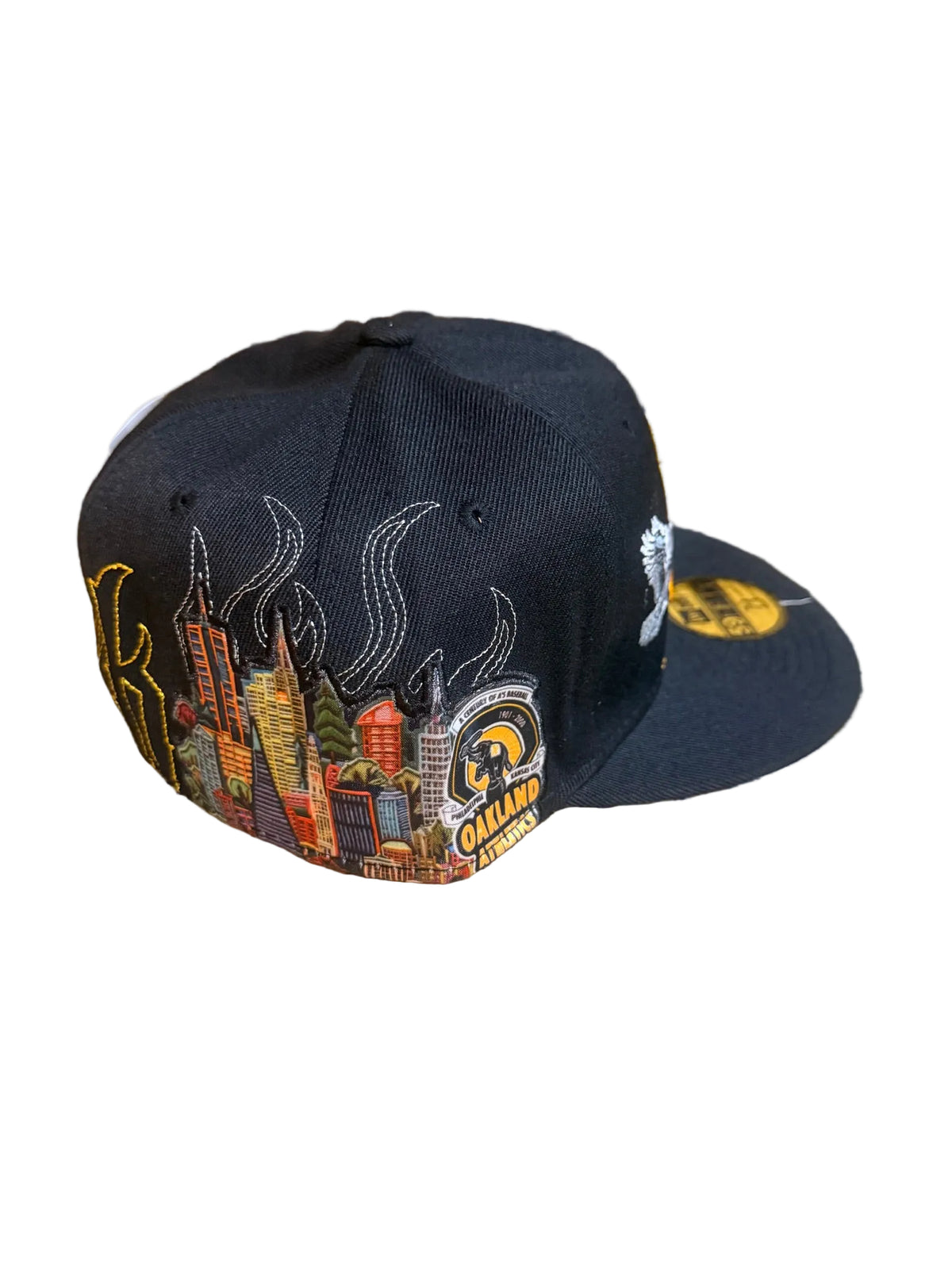 New Era Oakland Athletics 59FIFTY Doves Drip Black
