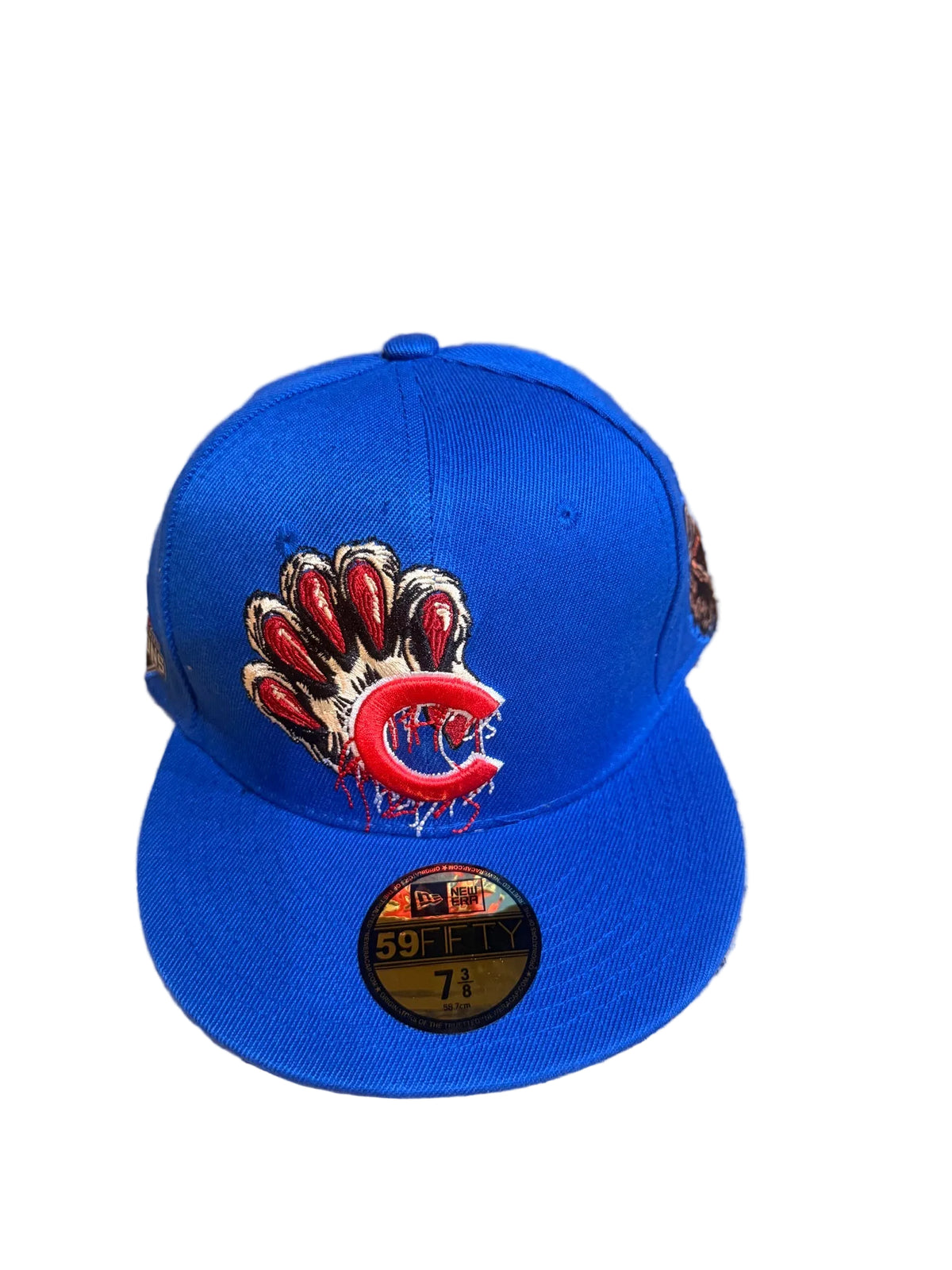 New Era Chicago Cubs 59FIFTY Bear Claw Drip Royal Blue