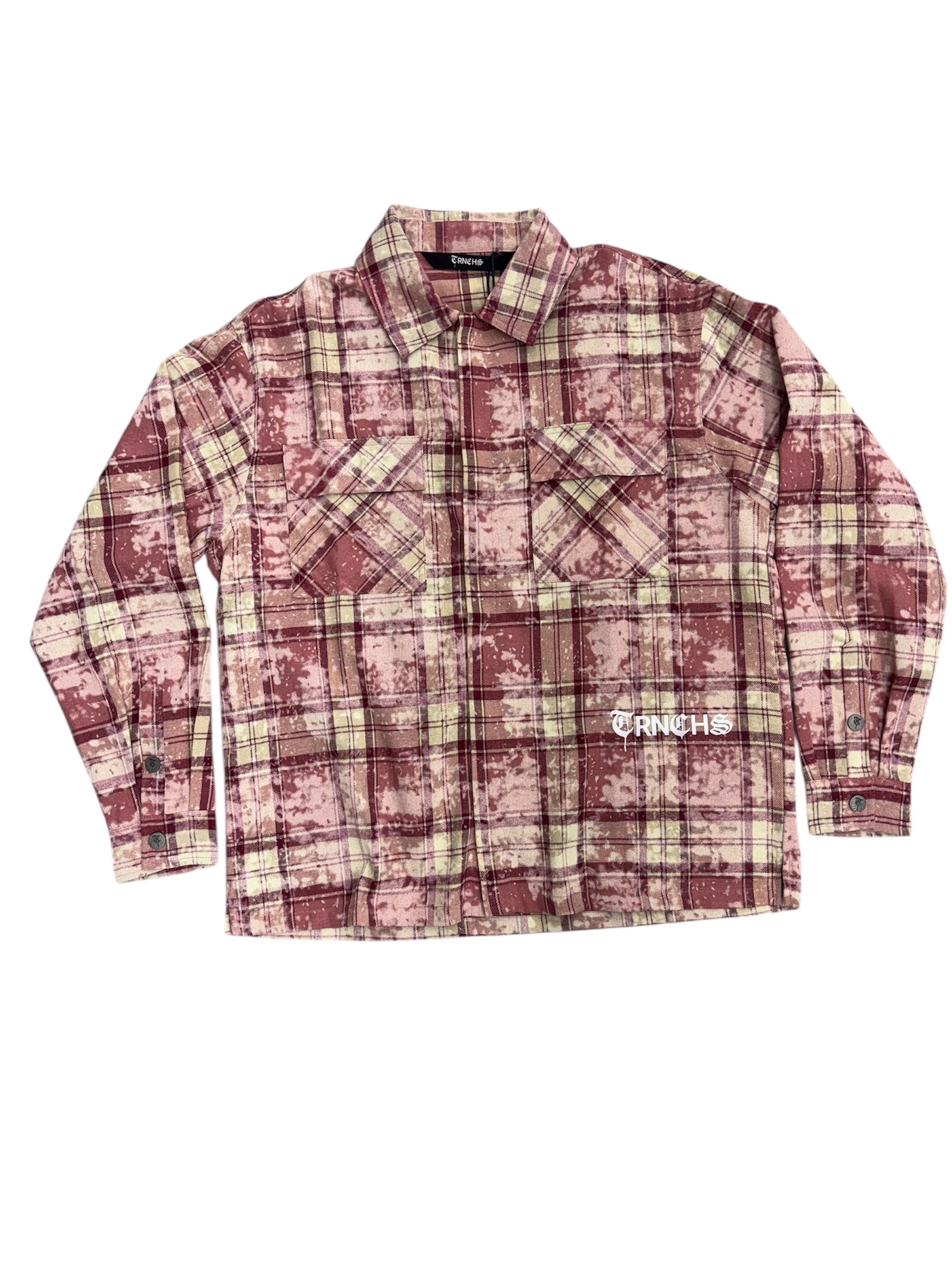Trnchs "Fatah" Button up Pink