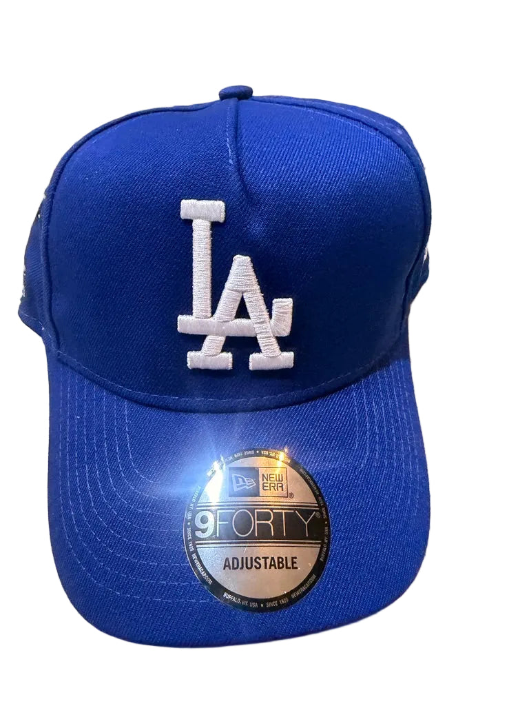 New Era Los Angeles Dodgers 9FORTY A-Frame Side Patch Royal Blue