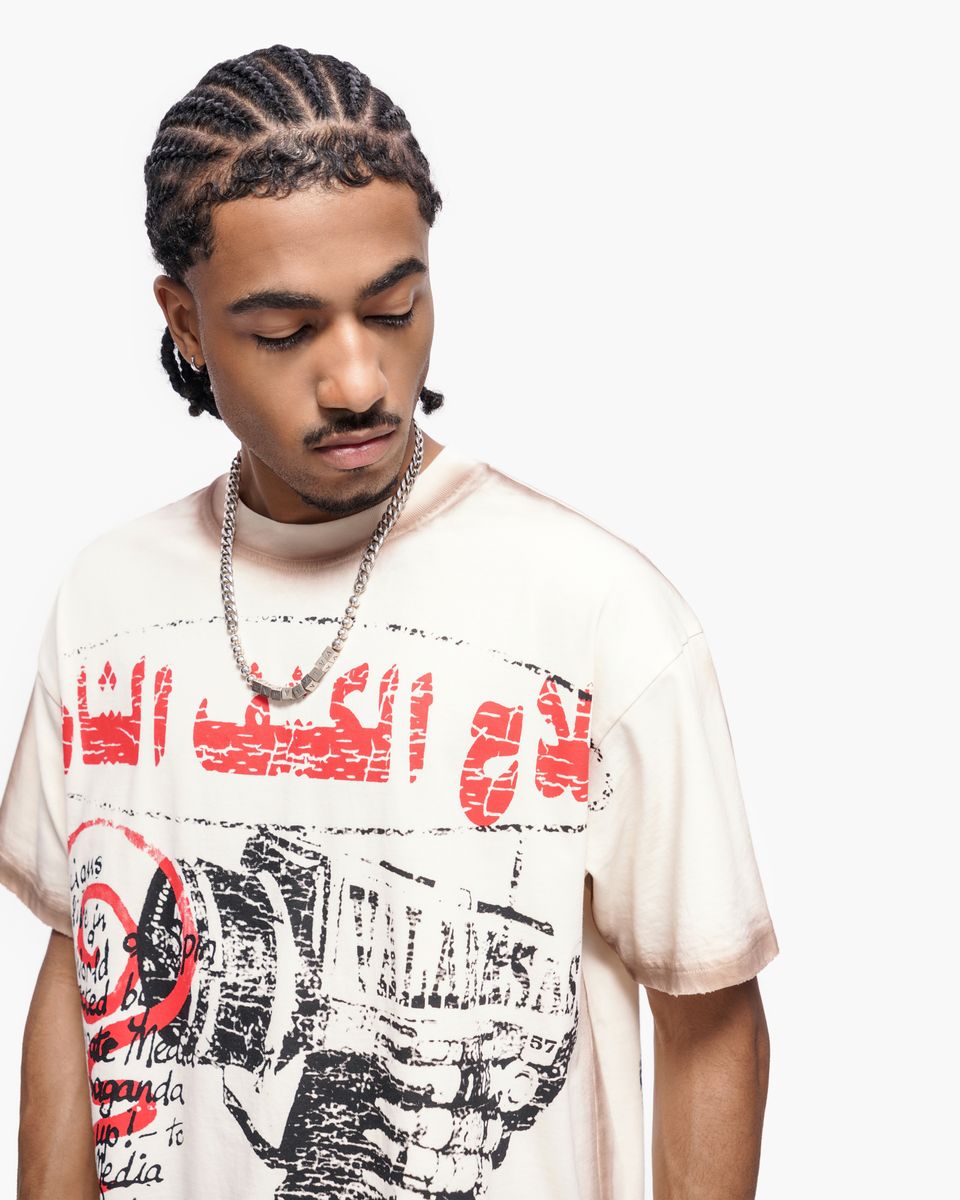 Valabasas WEAPONS Tee – Cream