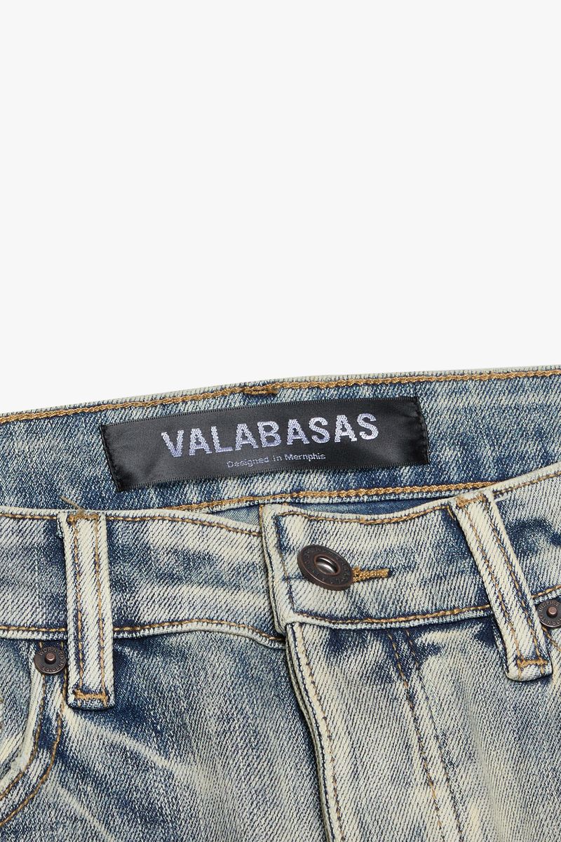 Valabasas MR. FLEX Skinny Denim – Light Blue Wash