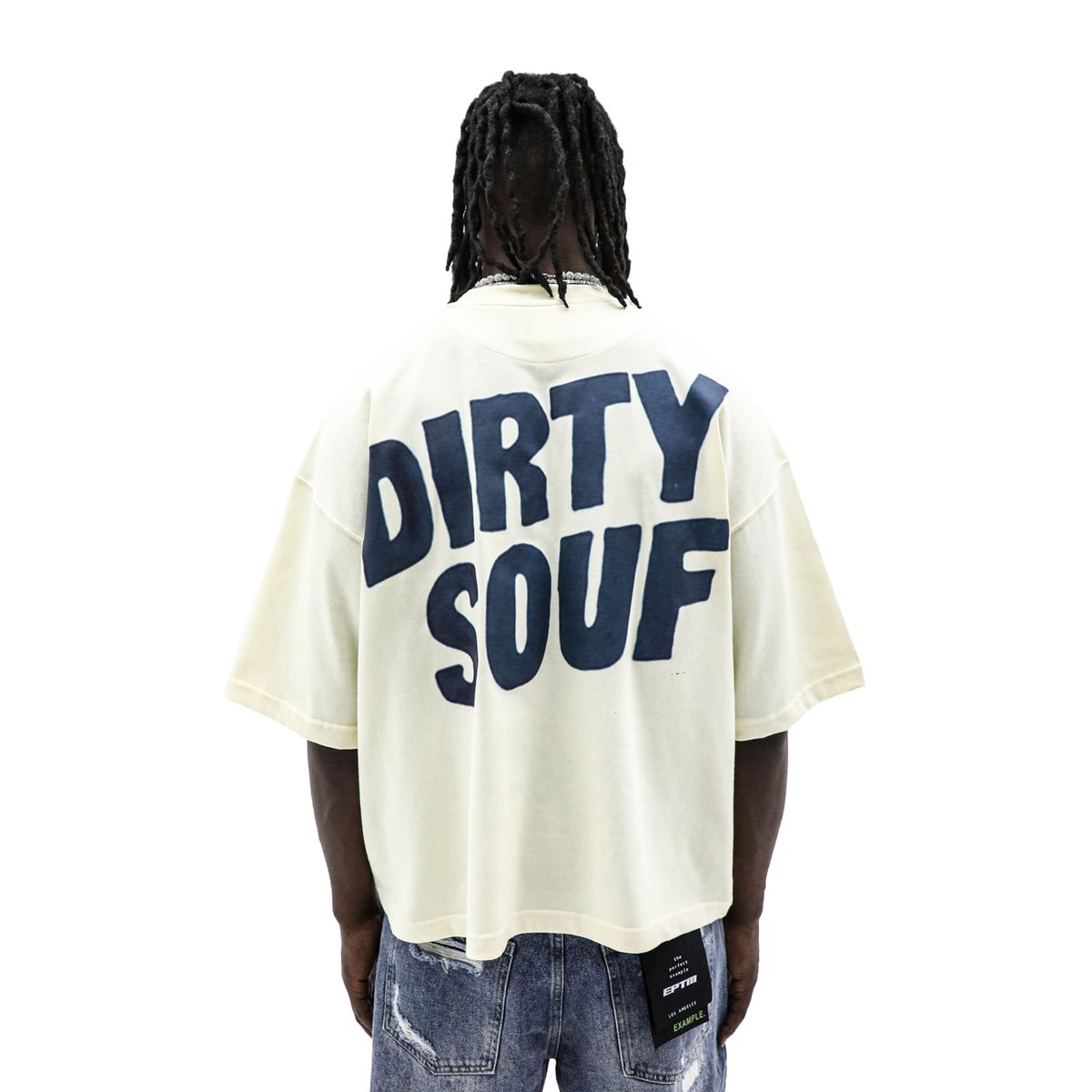 Heights District “Does She Love Me” Tee- Cream