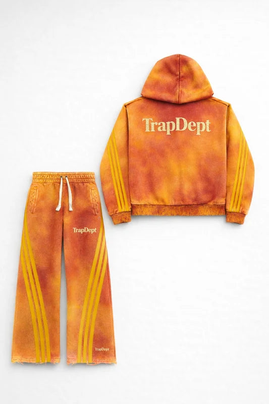 TrapDept Sweat Pants Orange/Yellow