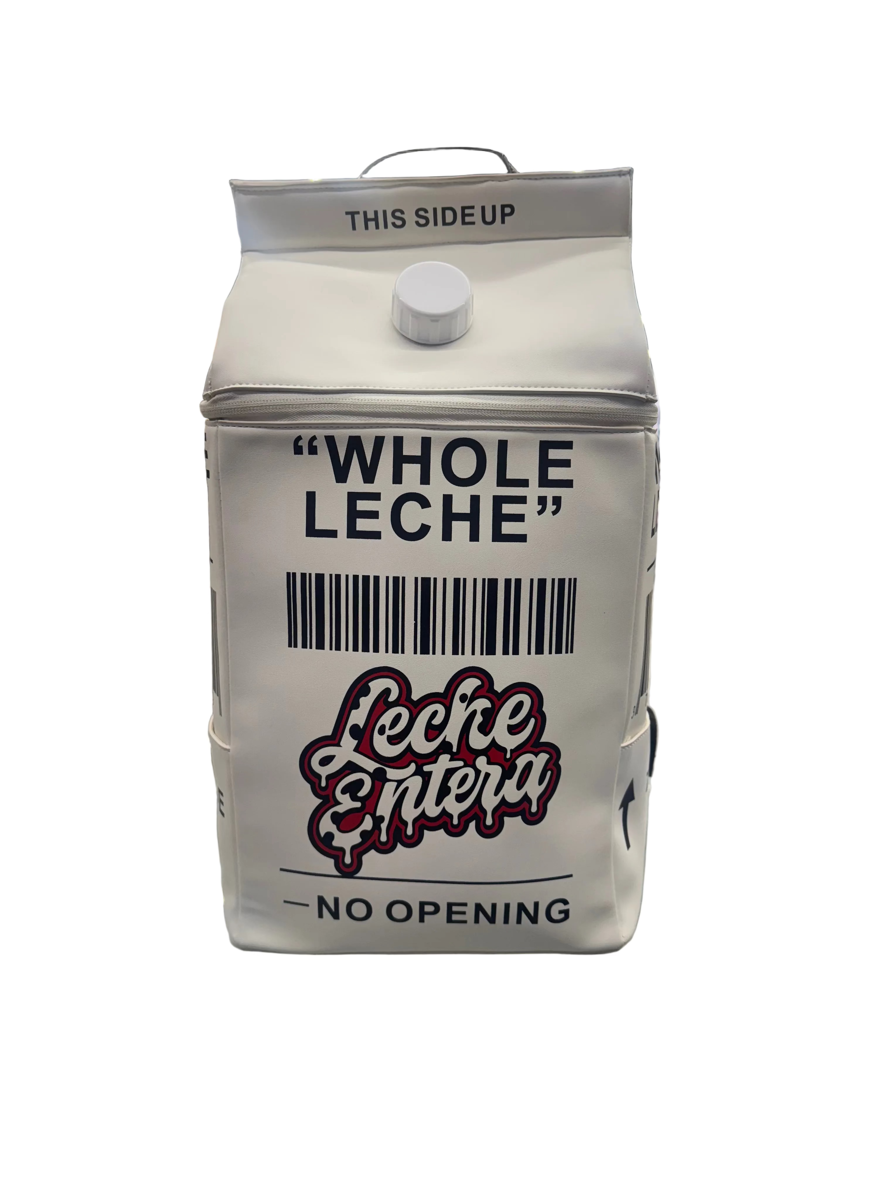 “Whole Leche” Milk Carton Backpack