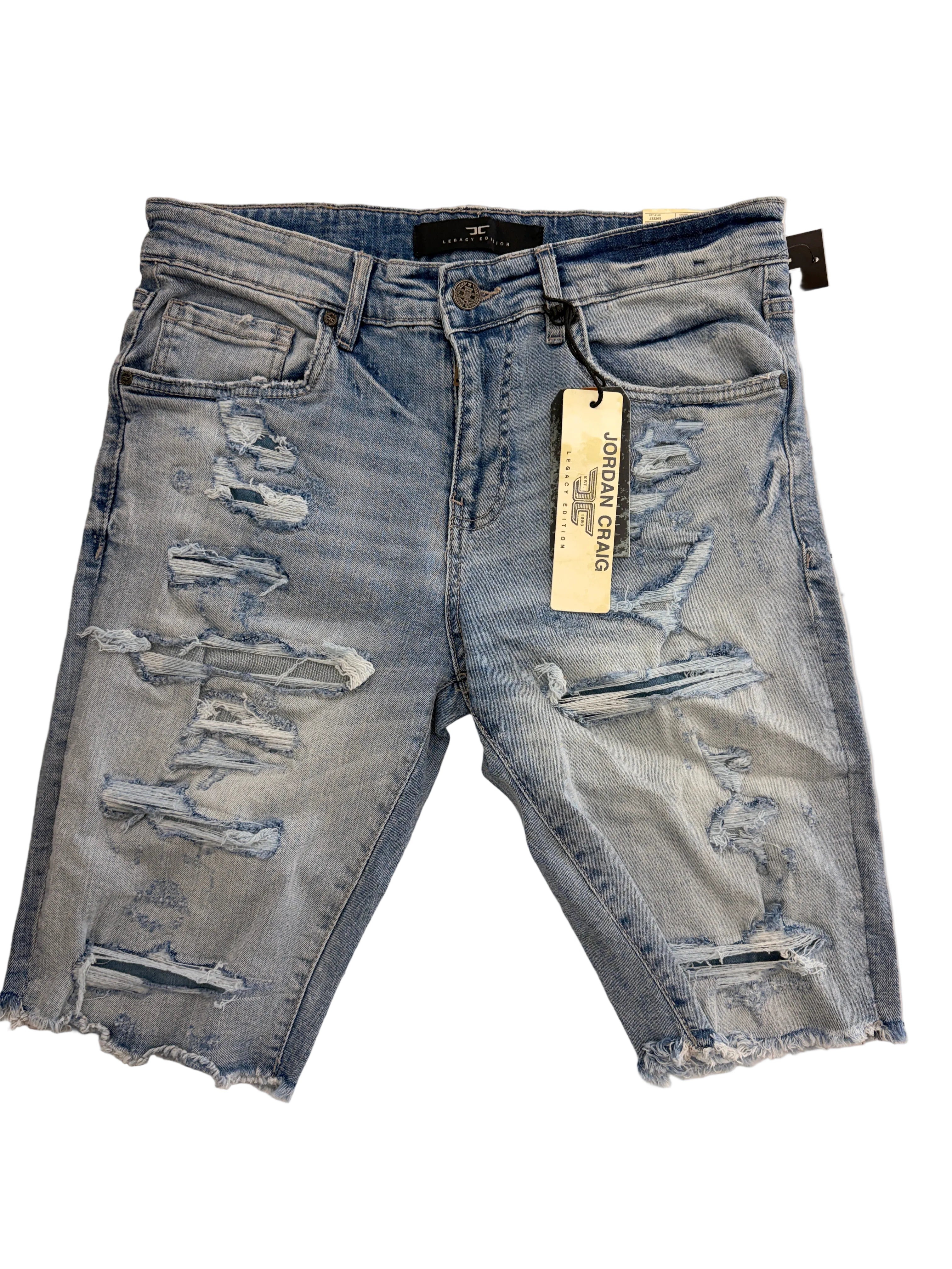 Jordan Craig "Sky Blue" Denim Shorts