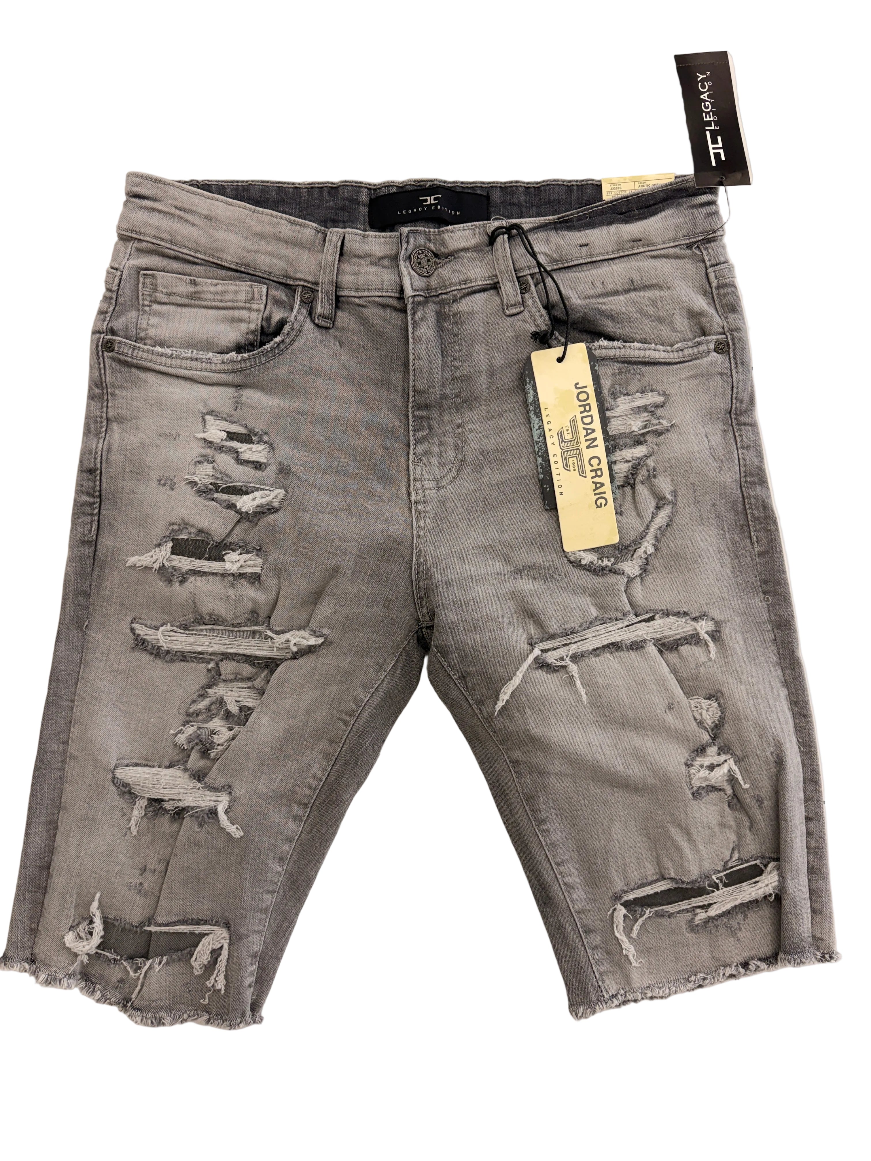 Jordan Craig "Arctic Grey" Denim Shorts