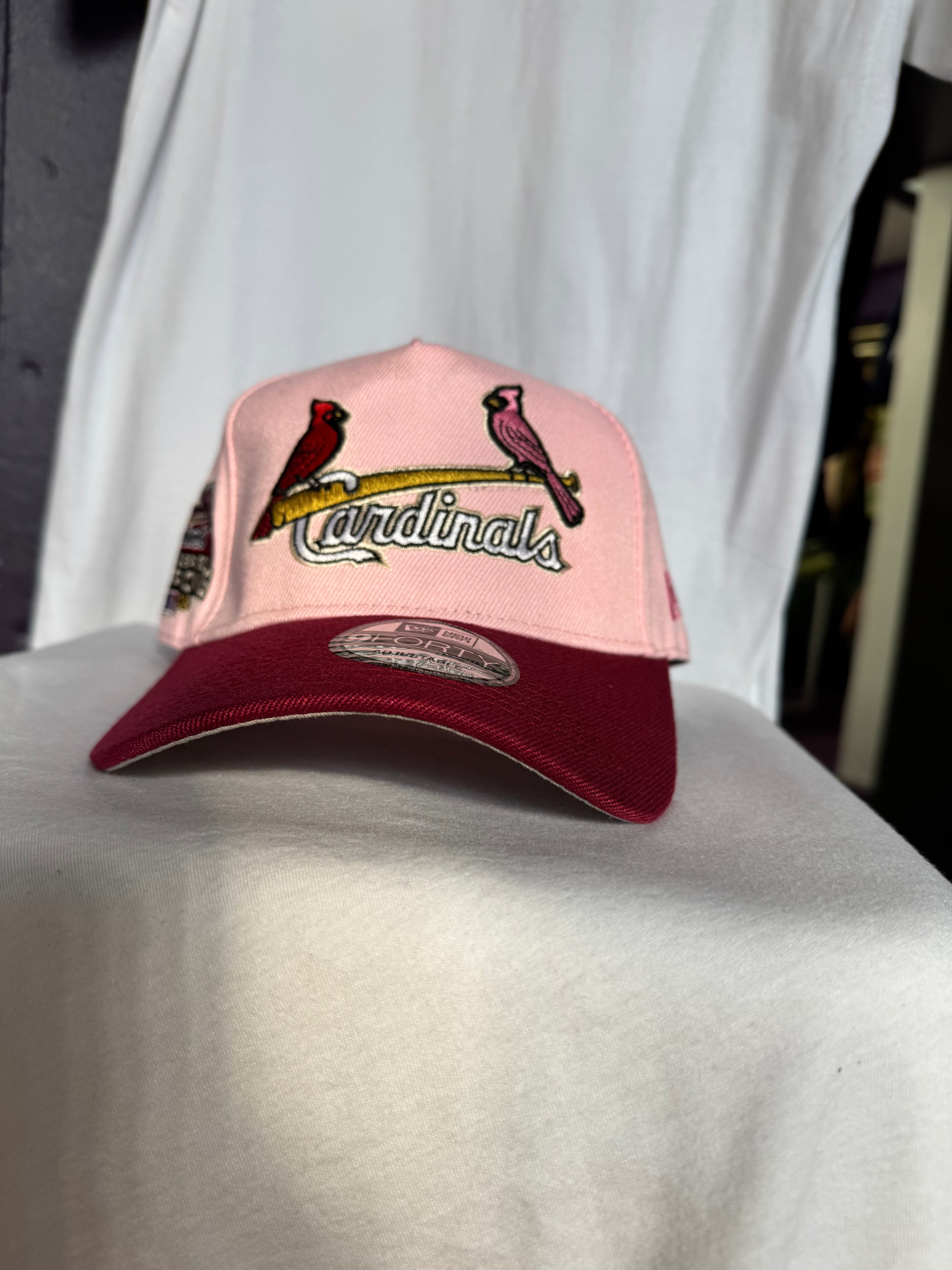 New Era St. Louis Cardinals 9FORTY A-Frame Pink