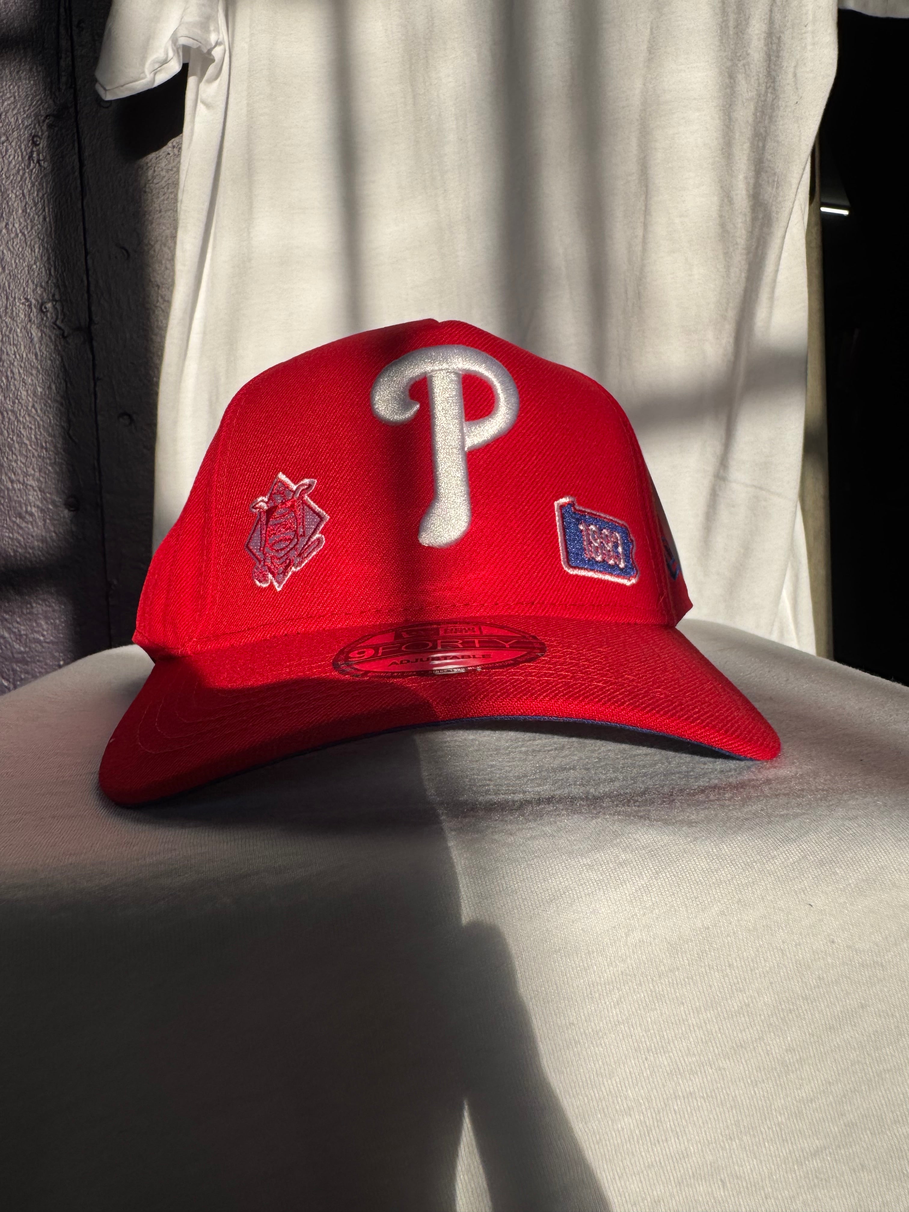 New Era Philadelphia Phillies 9FORTY A-Frame Red