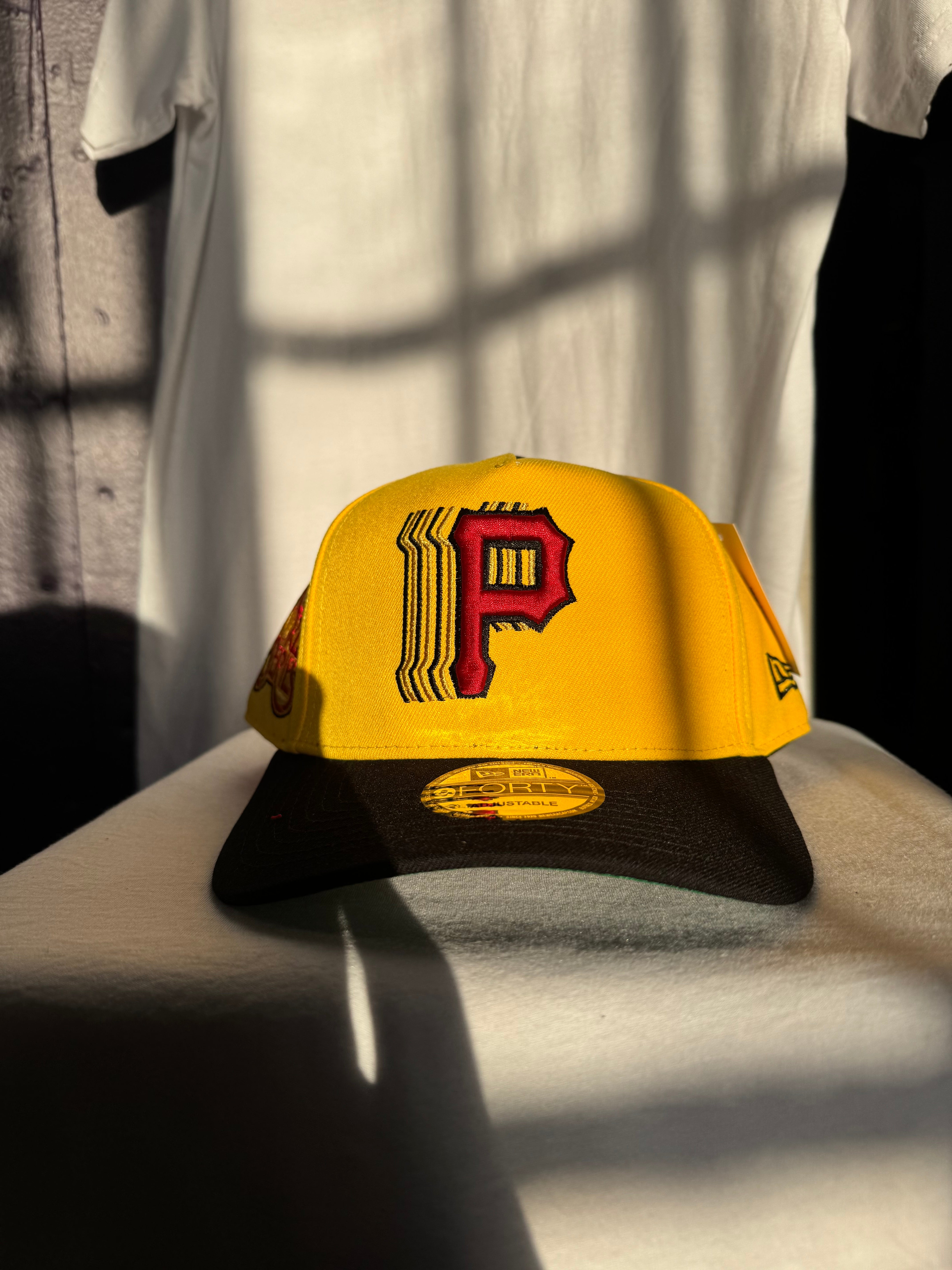 New Era Pittsburgh Pirates 9FORTY A-Frame Yellow/Black