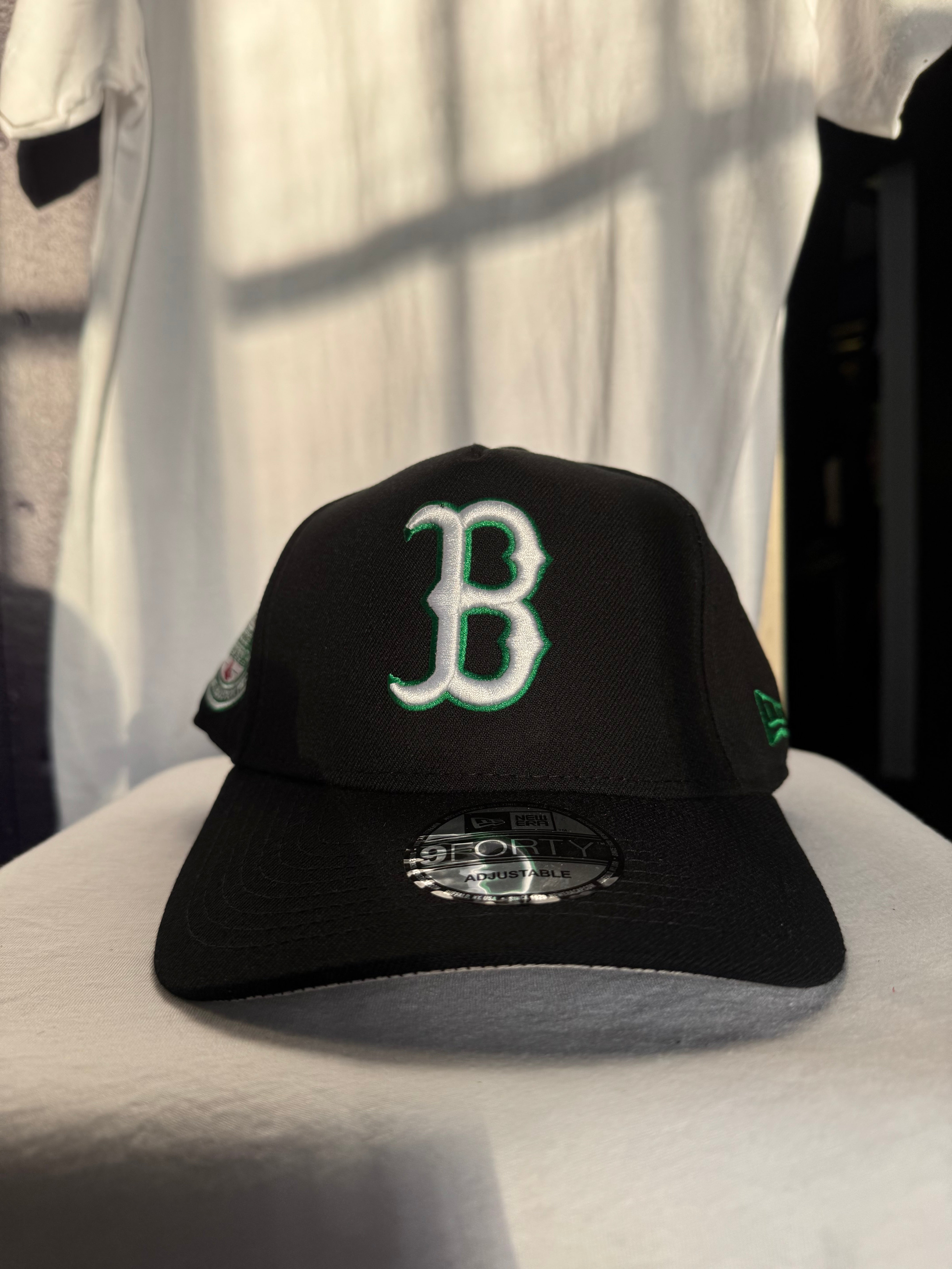 New Era Boston Red Sox 9FORTY A-Frame Black/Green