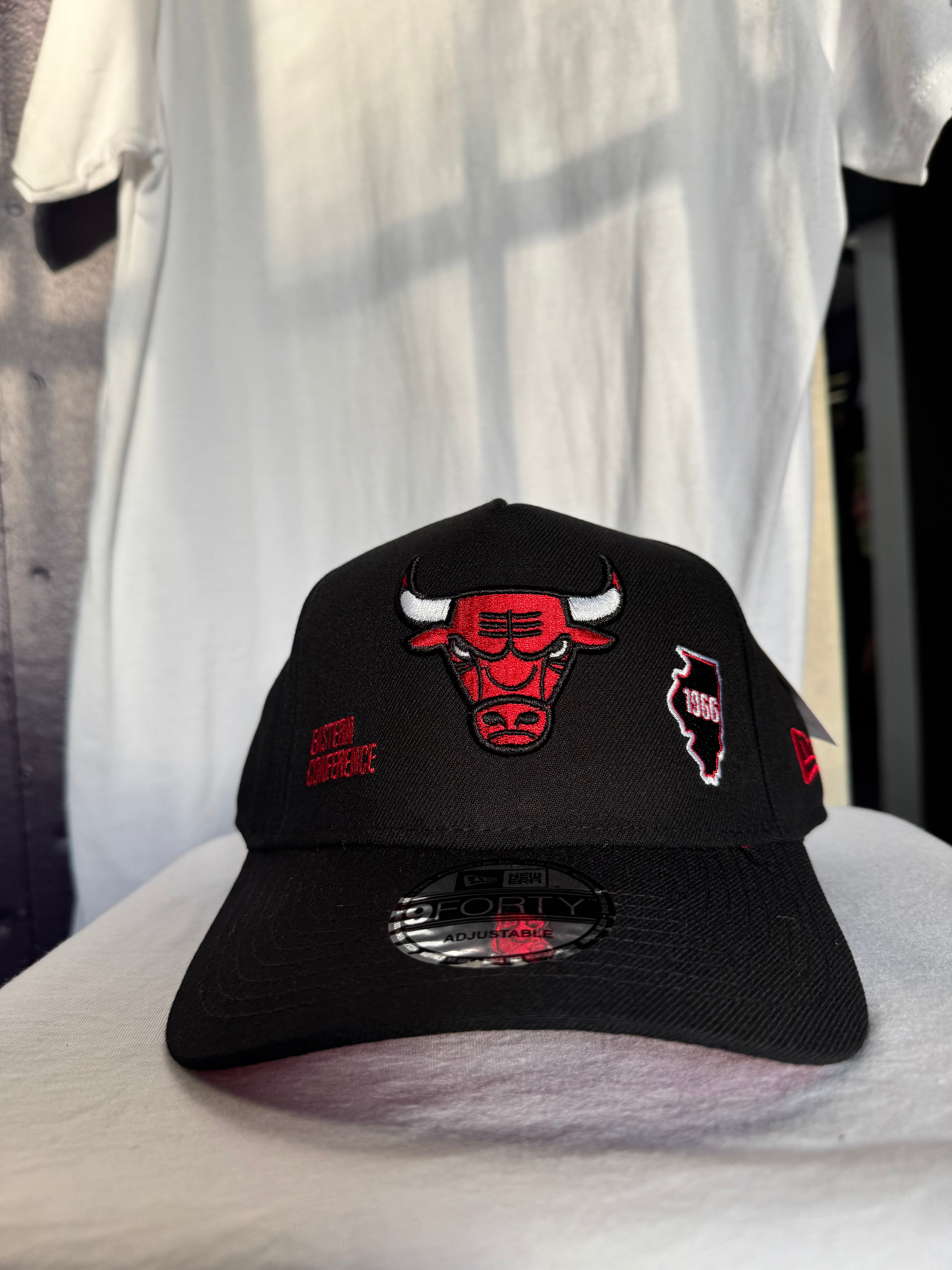 New Era Chicago Bulls 9FORTY Black
