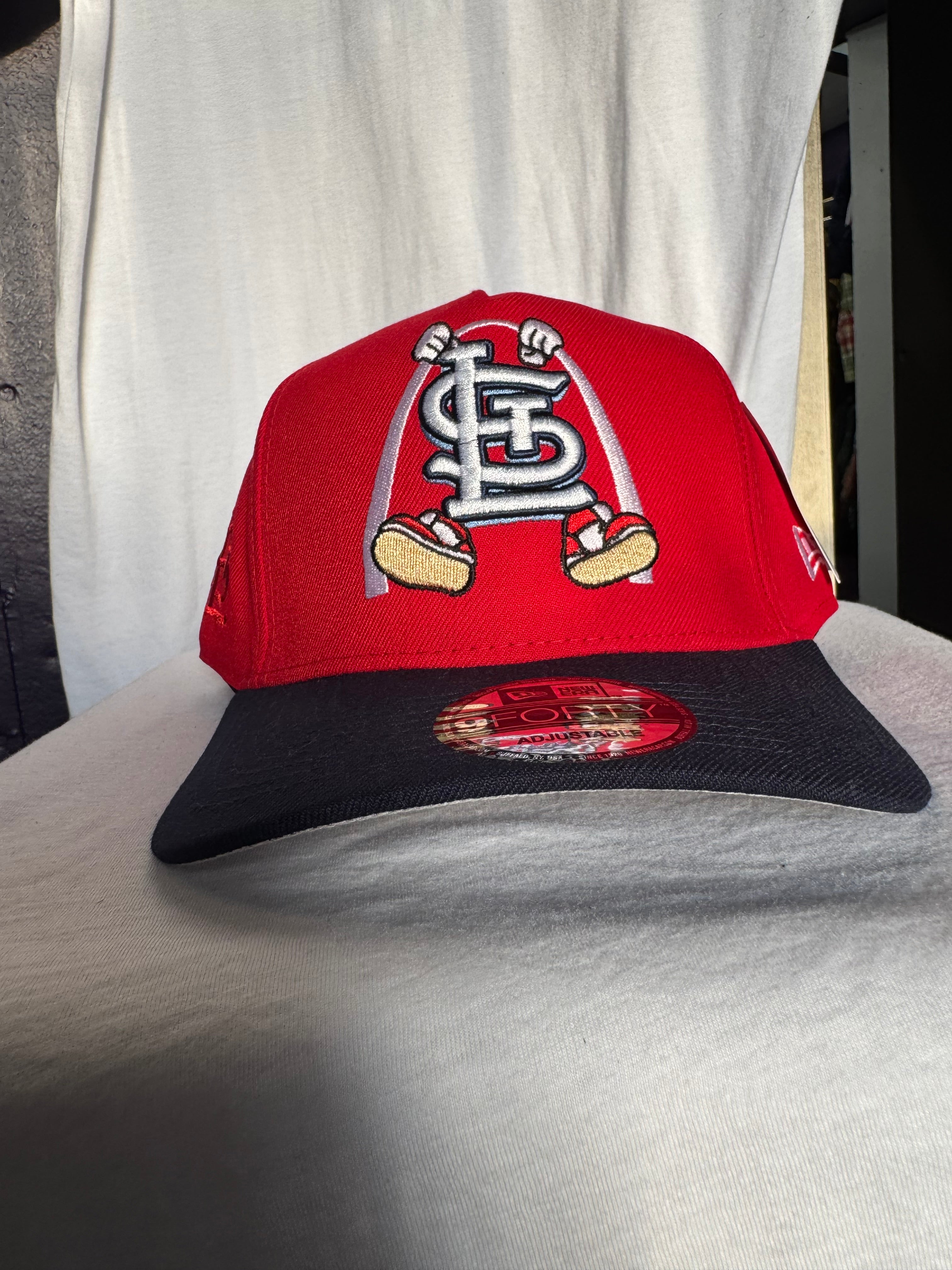 New Era St. Louis Cardinals 9FORTY A-Frame Red/Navy