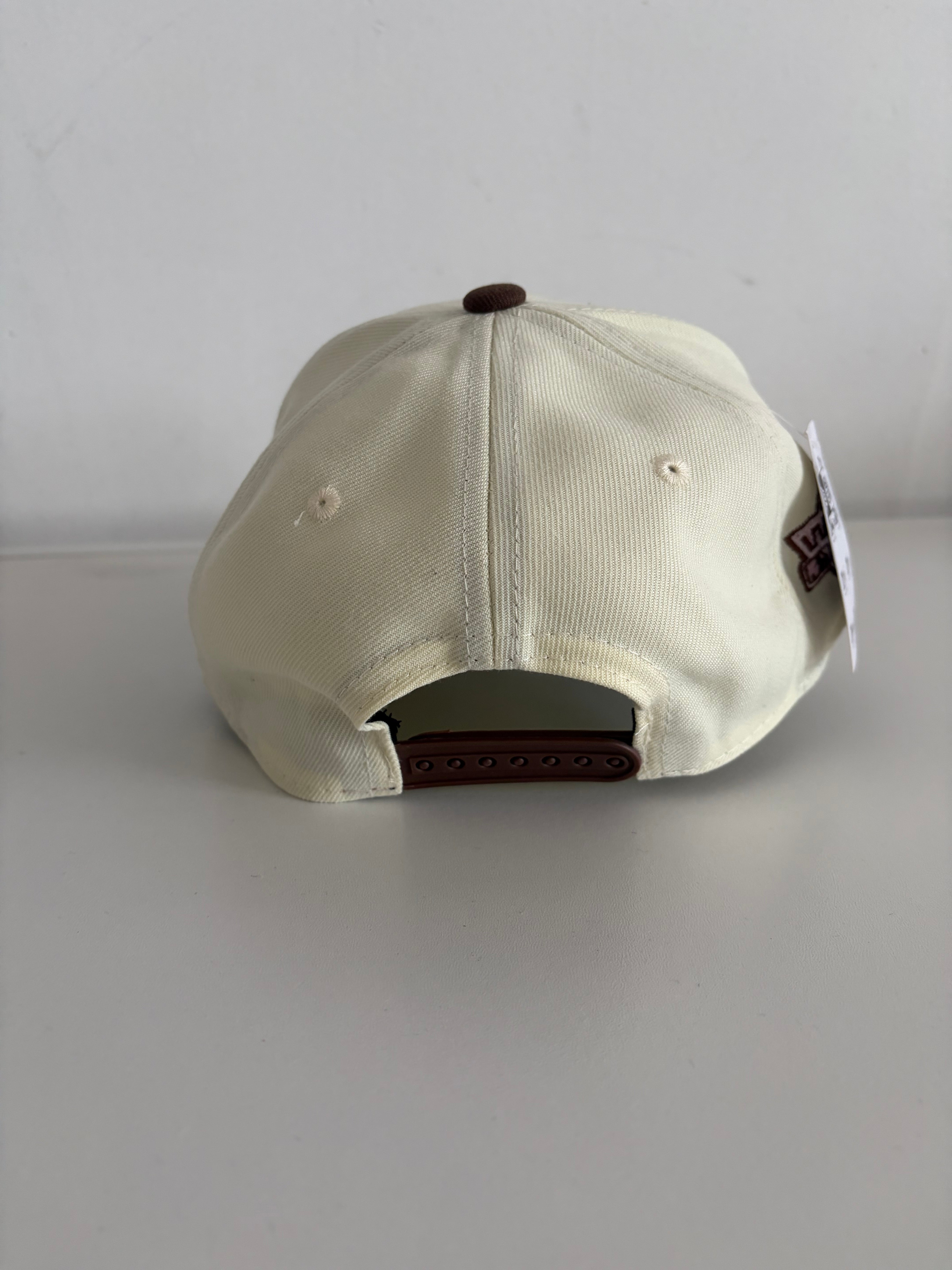 New Era Chicago White Sox 9FORTY World Series Adjustable Cap – Cream/Brown