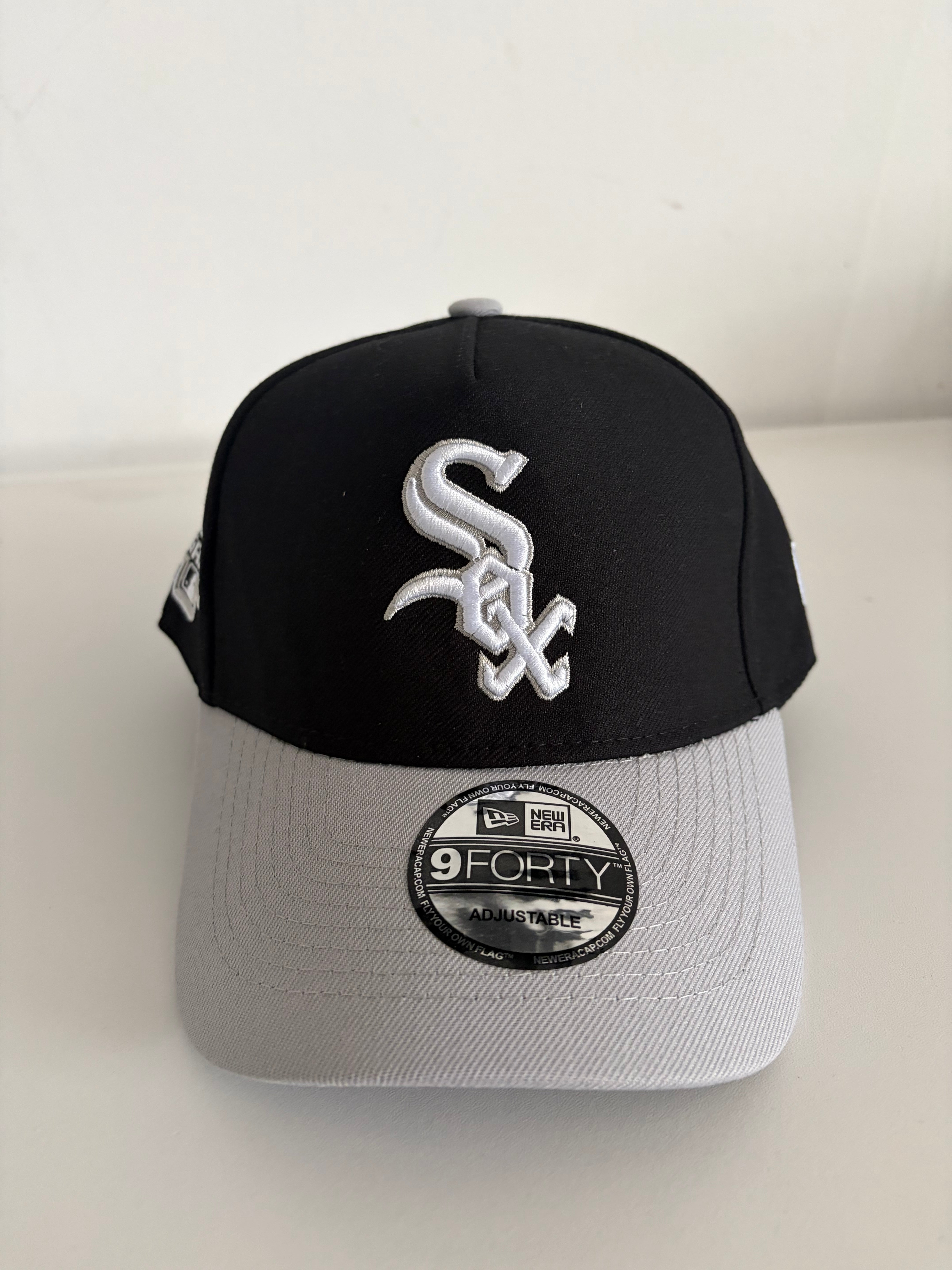 New Era Chicago White Sox 9FORTY Adjustable Cap – Black/Grey 2003 All-Star Game Edition