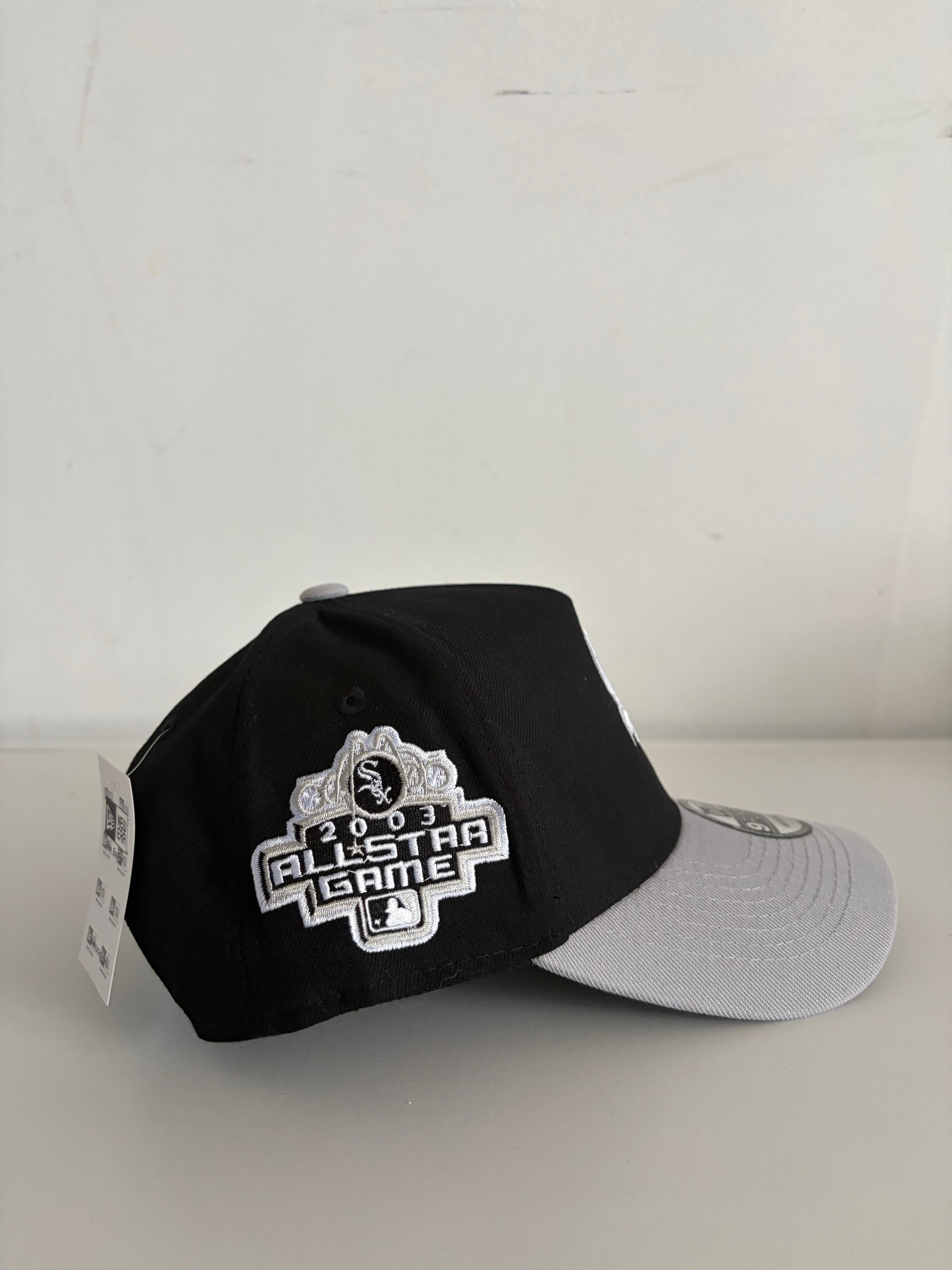 New Era Chicago White Sox 9FORTY Adjustable Cap – Black/Grey 2003 All-Star Game Edition
