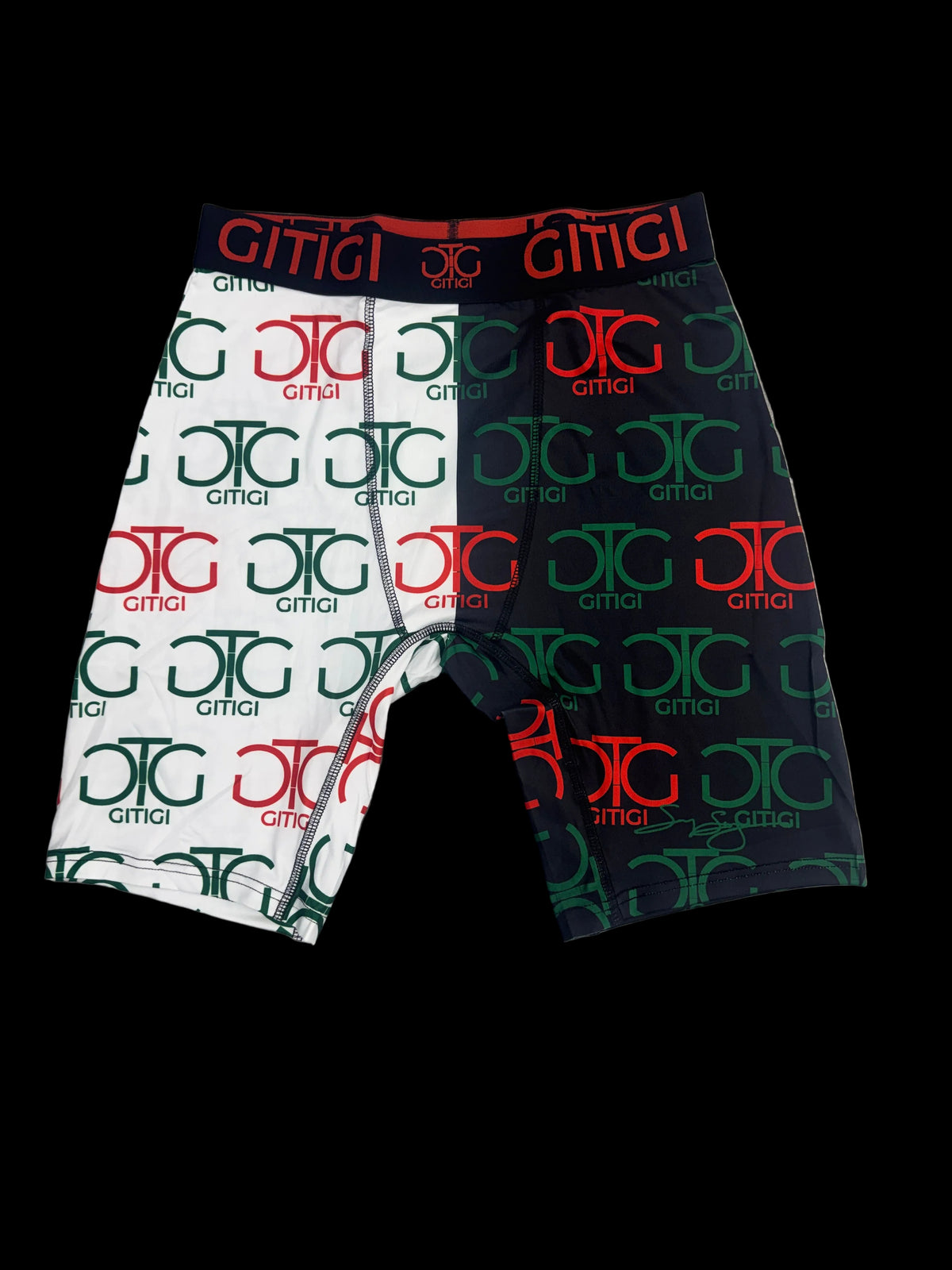 GITIGI 'GTG All-Over' Black/Red Boxer Briefs