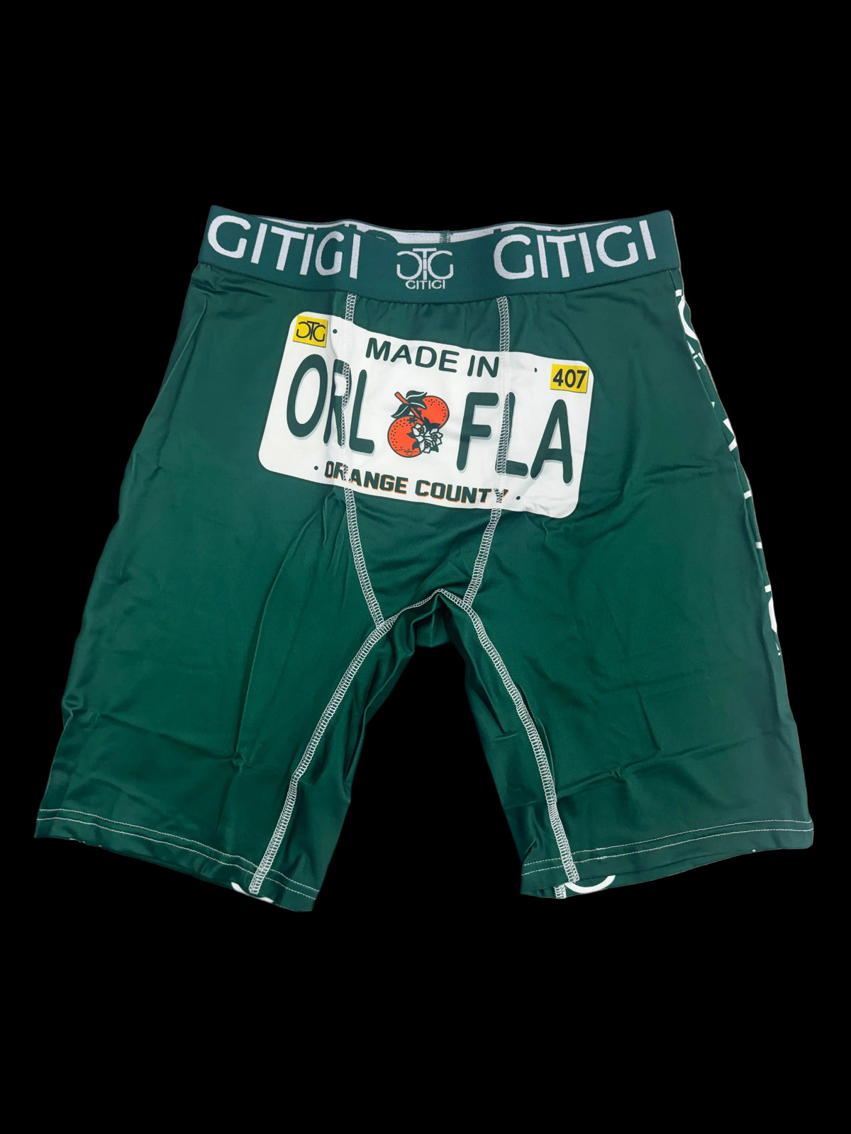 Gitigi 'ORL-FLA" Yellow Boxer Briefs